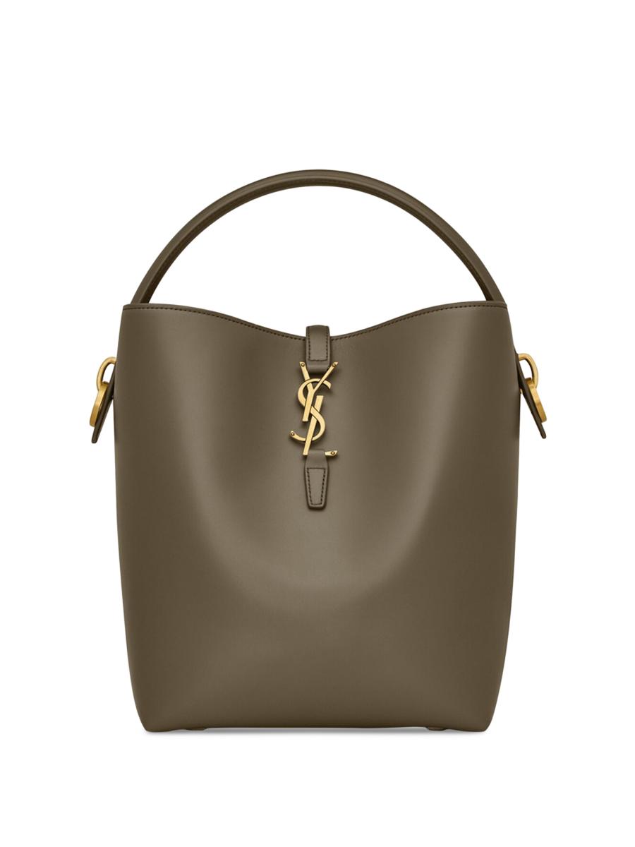 大人の魅力ラフィア【Saint Laurent】『Le 37』 バケットバッグ SAINT LAURENT Le 37 レザー バケットバッグ | NET-A-PORTER