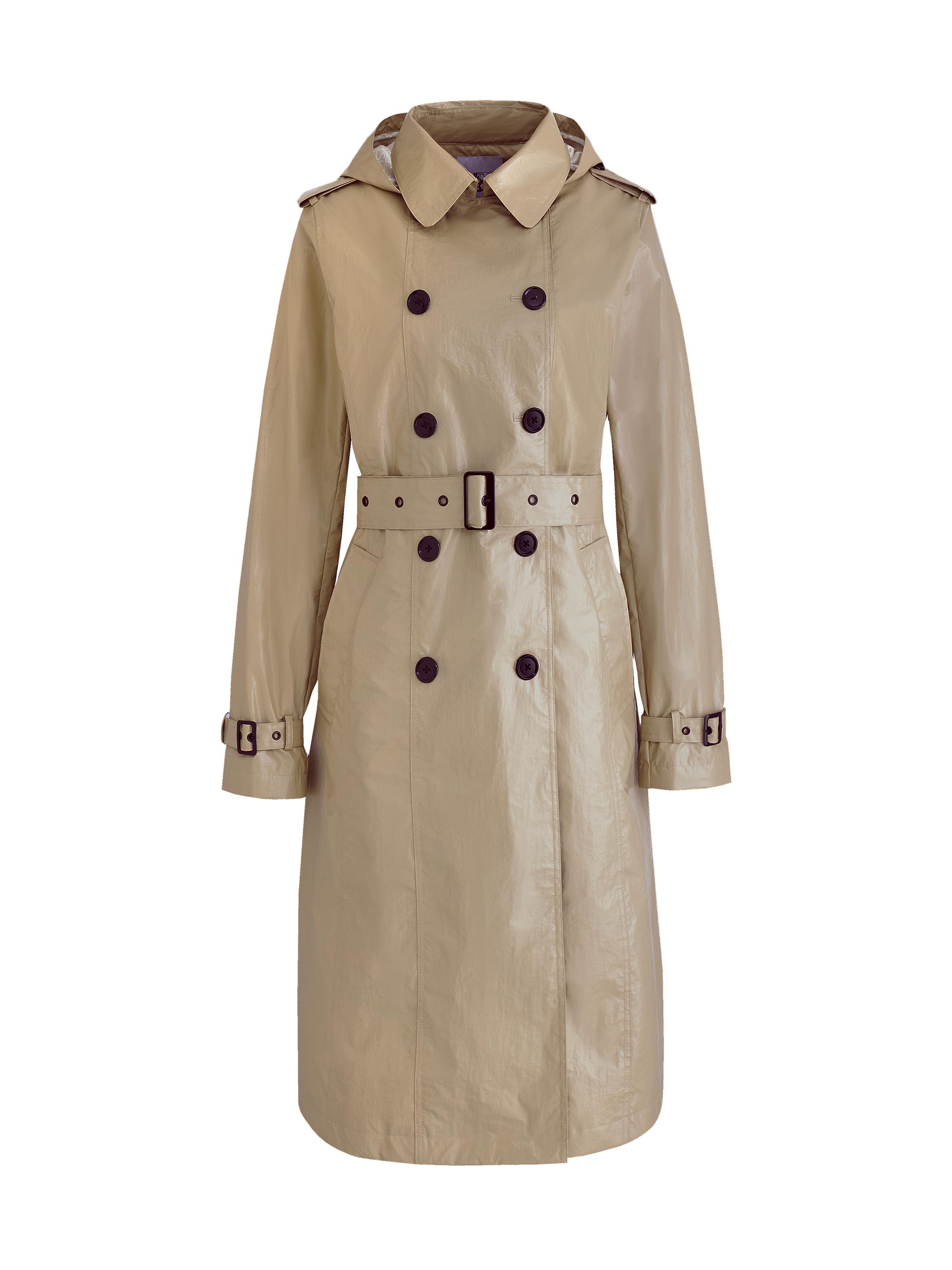 Ameri　BELT FLARE LONG COAT AMERI / BELT FLARE LONG COAT