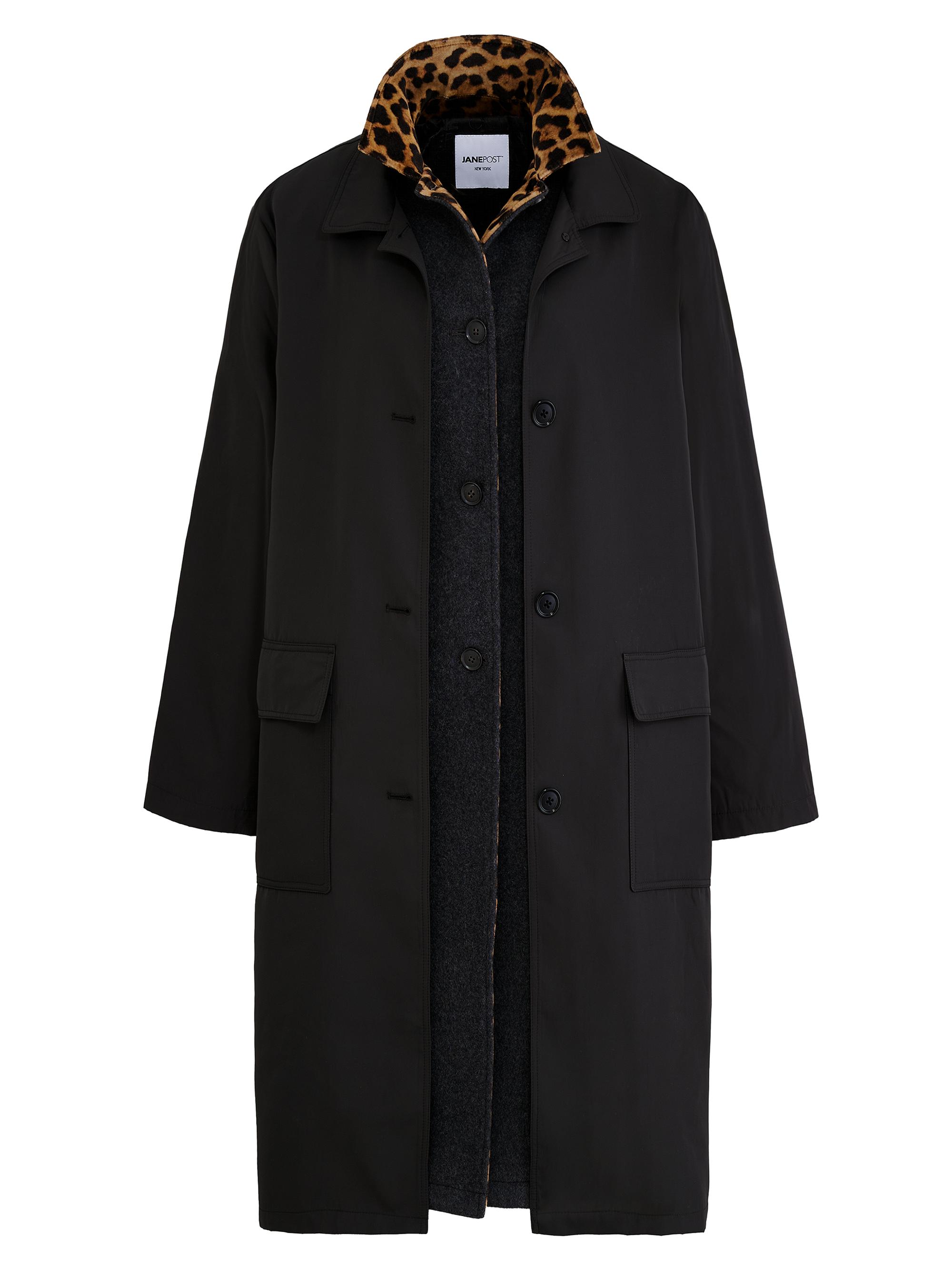 Jane Post Mid-Length Iconic Slicker Coat | Saks Fifth Avenue