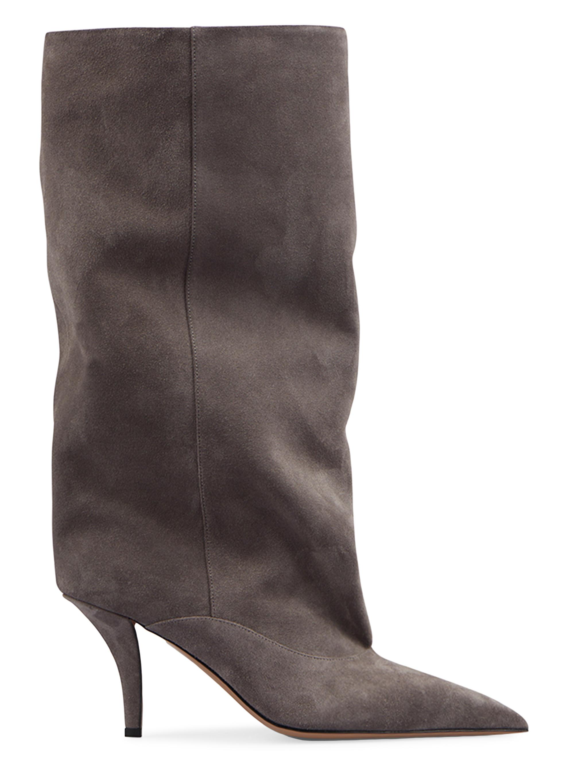 Paris Texas Ines 75MM Suede Mid-Calf Boots Saks Fifth Avenue