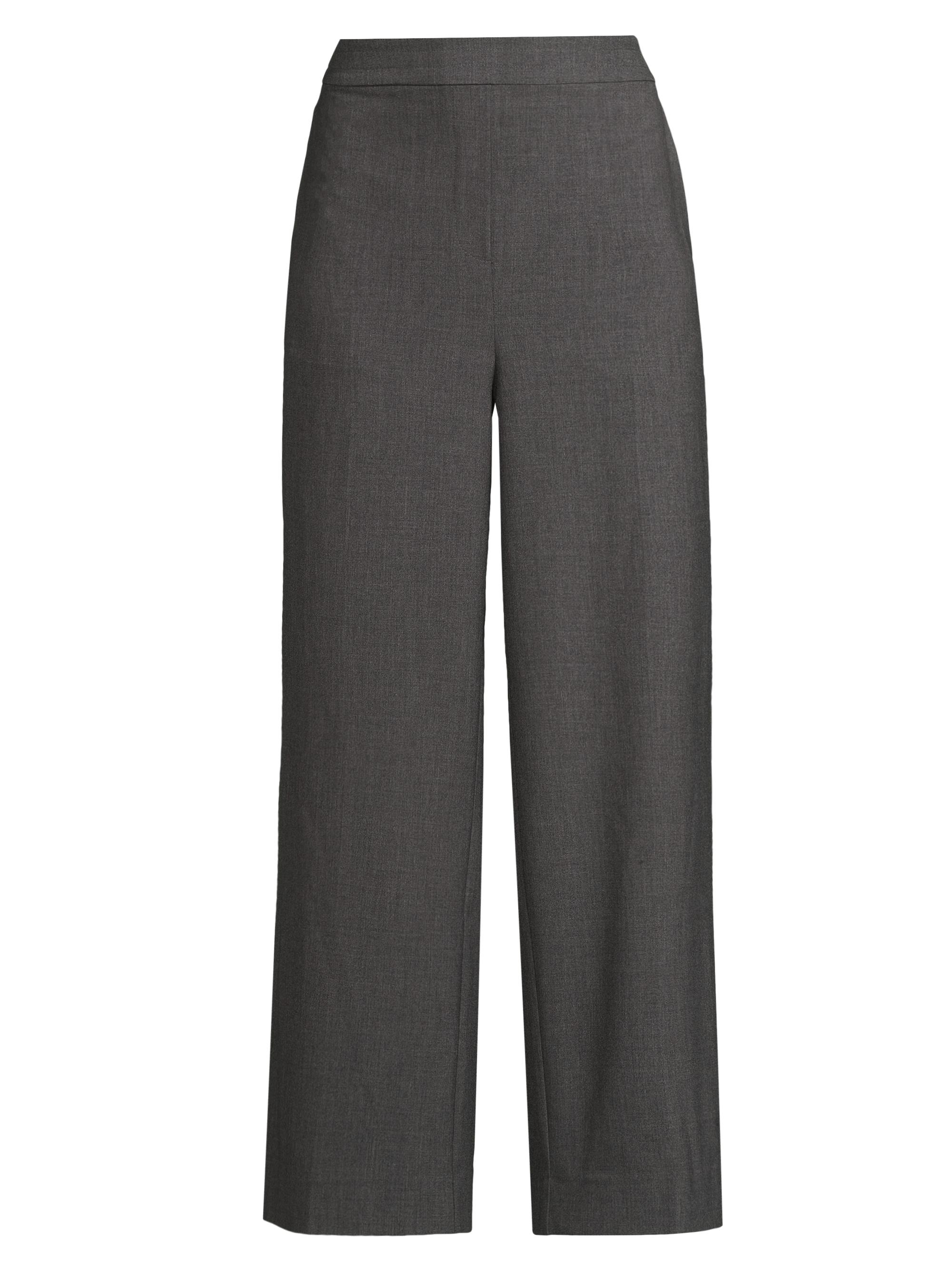 Masai Copenhagen Women's Pippi Wide-Leg Pants - Dark Grey Melange