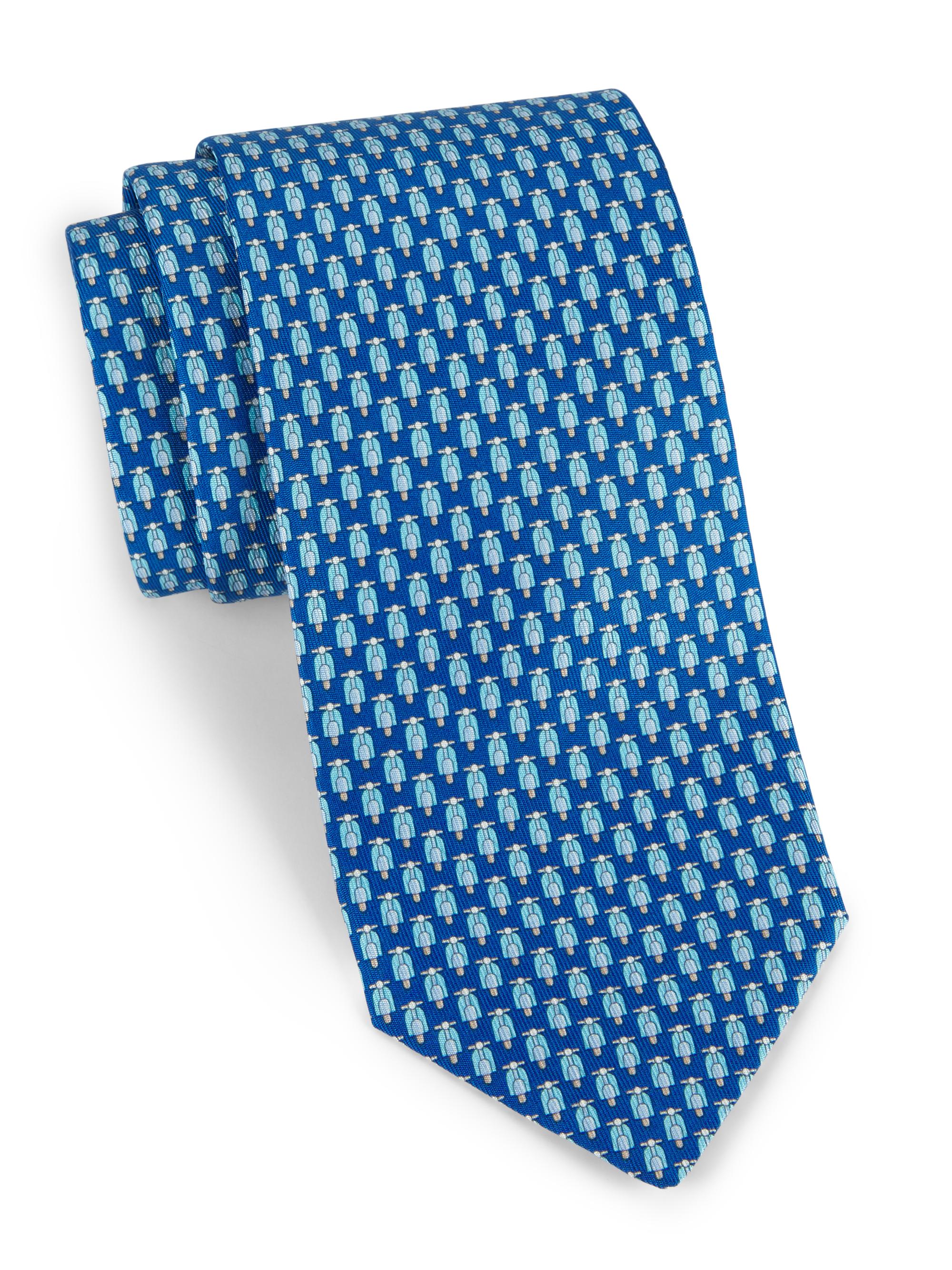 FERRAGAMO ​Medallion Silk Tie | Saks Fifth Avenue