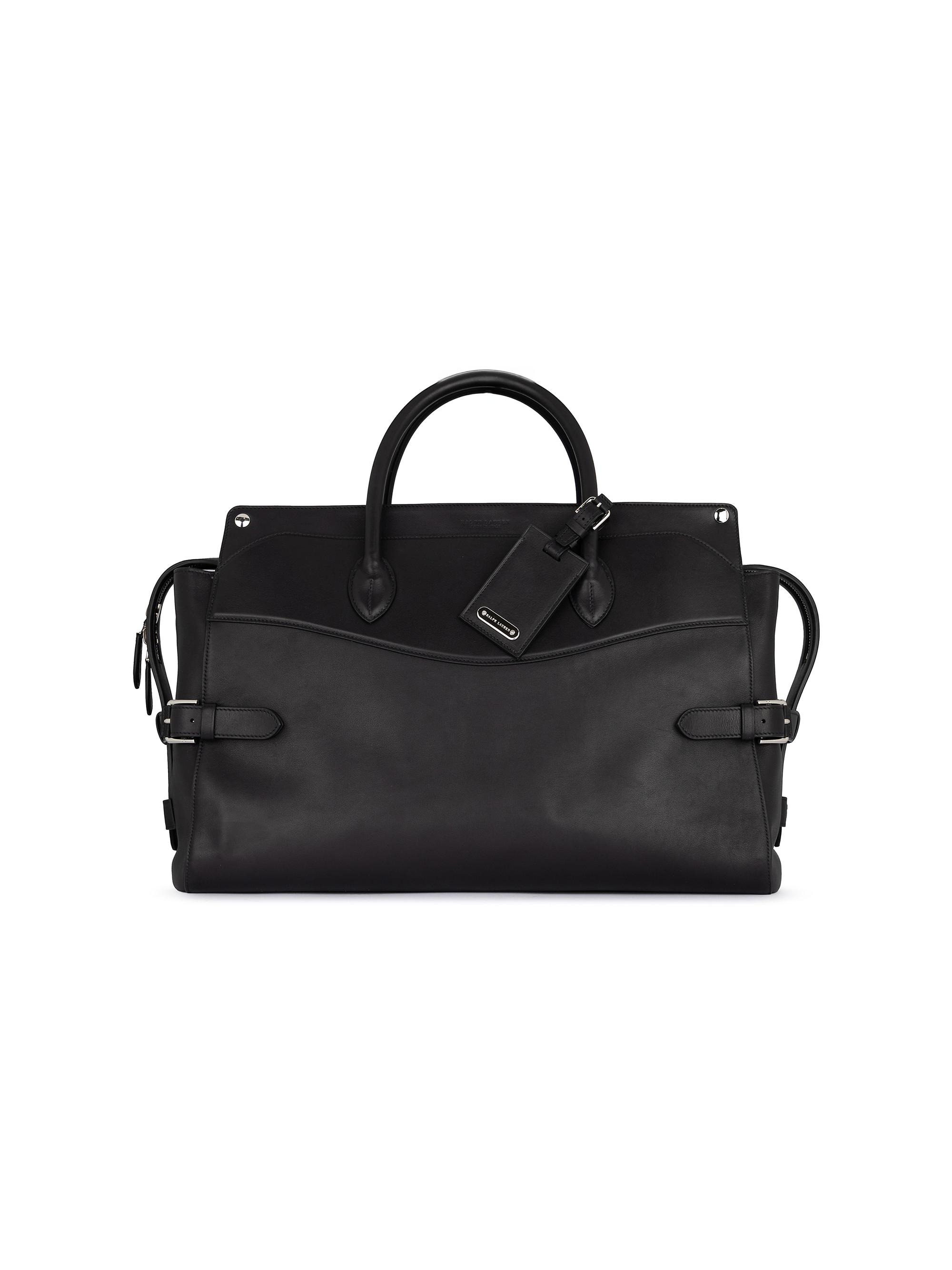 Ralph Lauren Purple Label Bedford Leather Bowler Bag | Saks Fifth