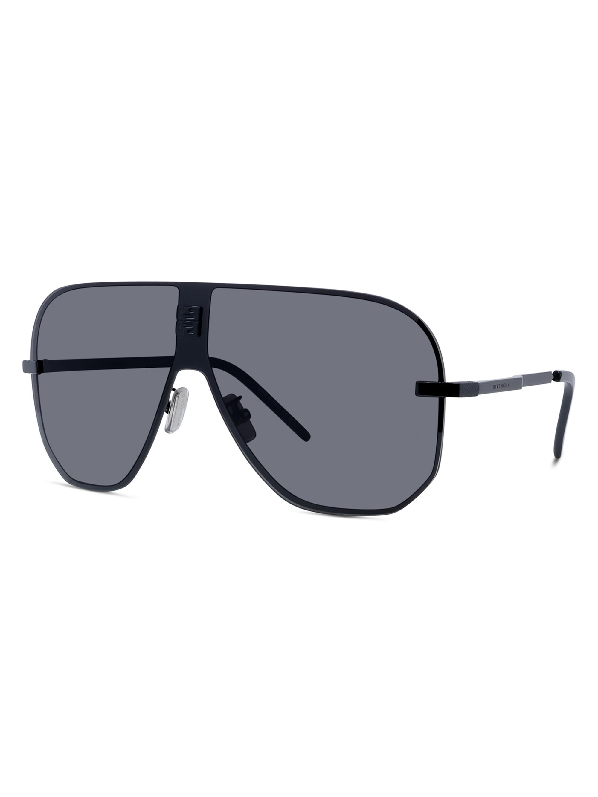 GIVENCHY サングラス Givenchy SGV213 Vintage Shield Oversized Sunglasses, Unique, Men