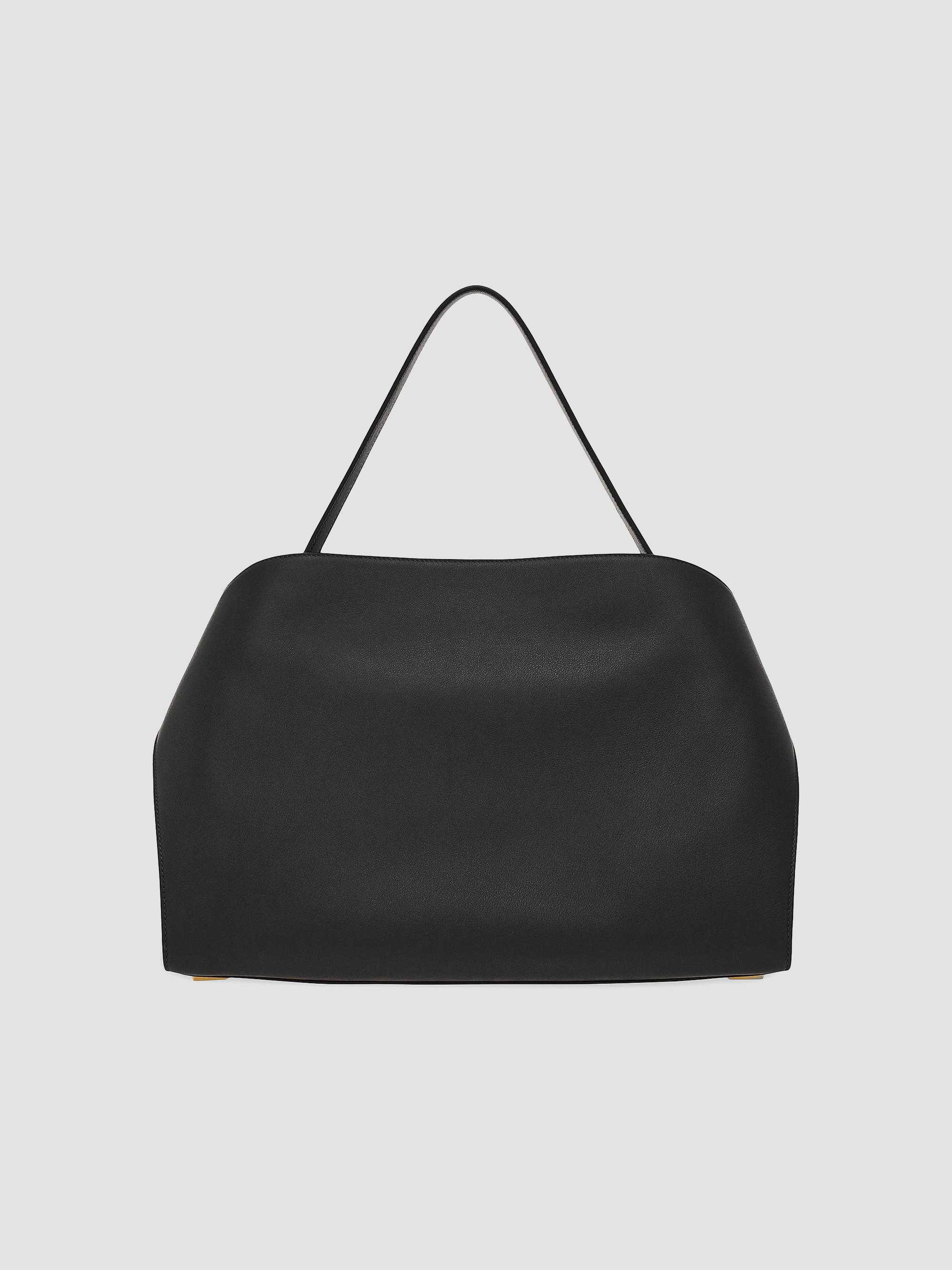 FERRAGAMO Hug Deconstructed Leather Top Handle Bag | Saks Fifth Avenue
