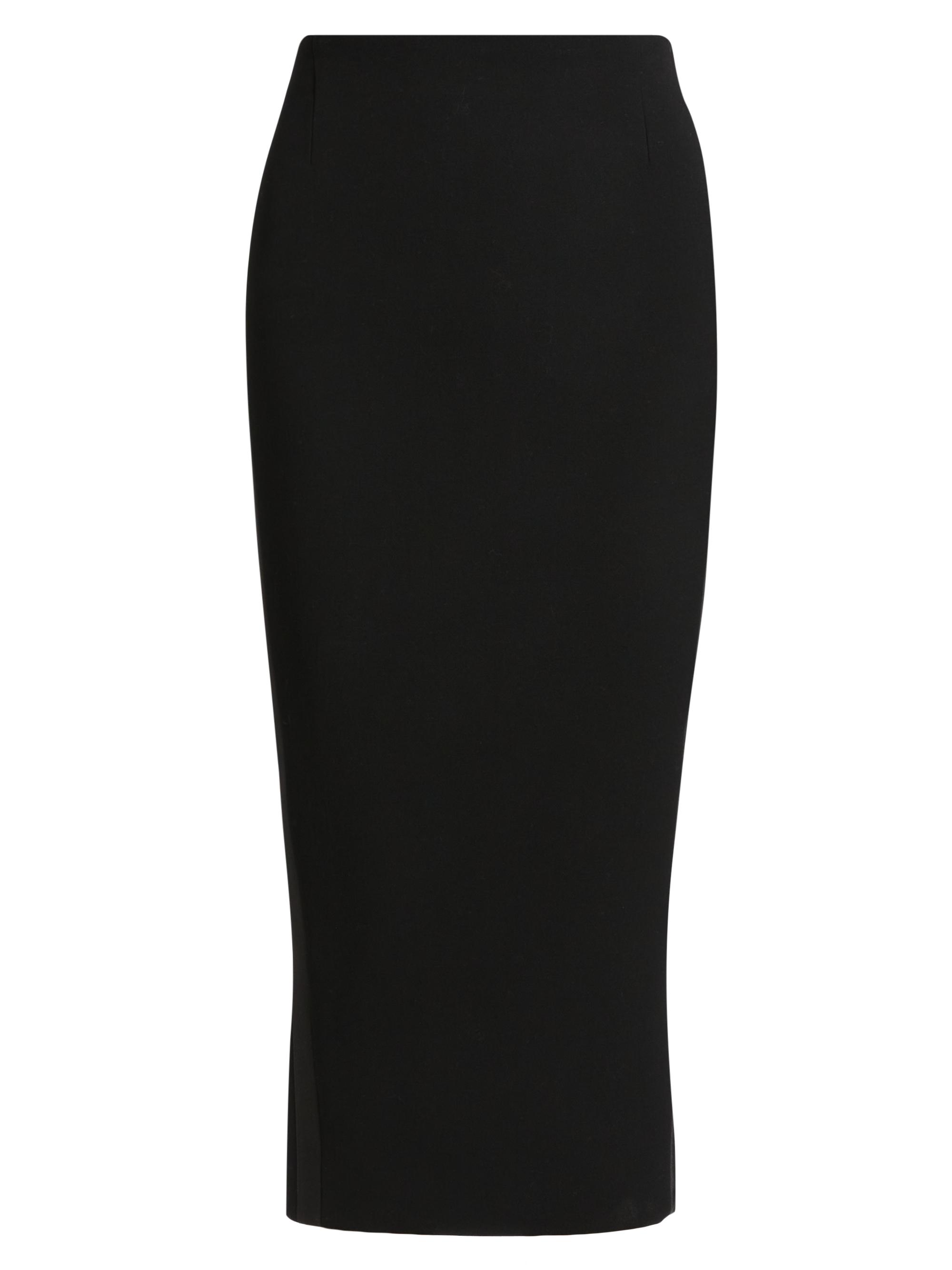 Thom Browne Women's Hobble Embellished Wool Crepe Skirt - Black
