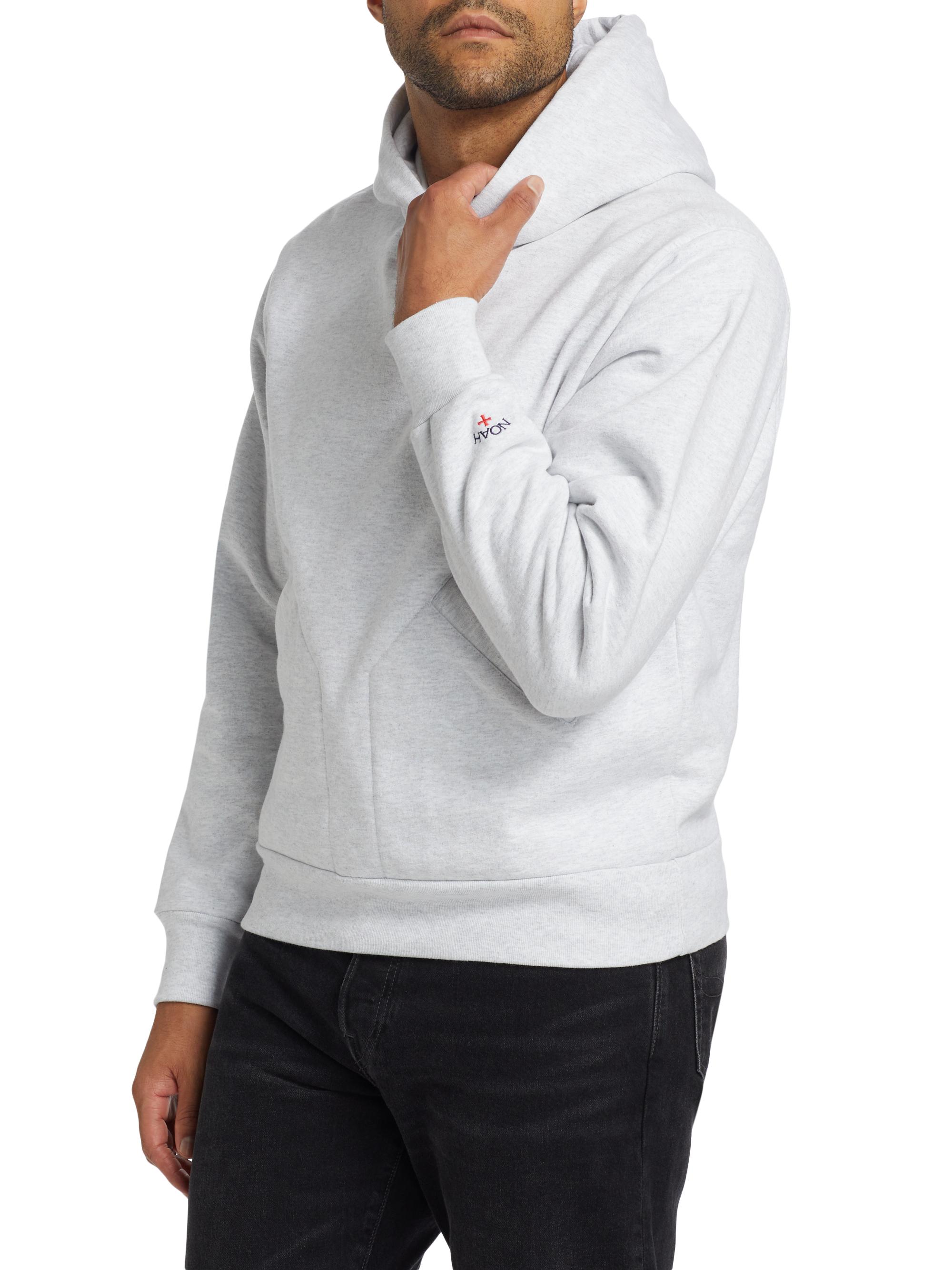Shop Noah Heavyweight Sleeve Logo Hoodie | Saks Fifth Avenue 