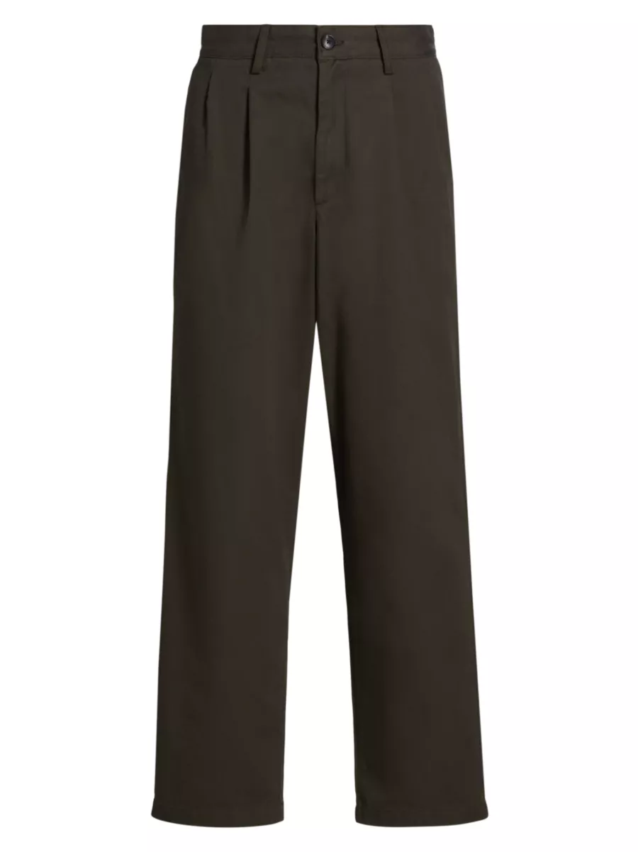 Shop Noah Double-Pleat Chino Pants | Saks Fifth Avenue