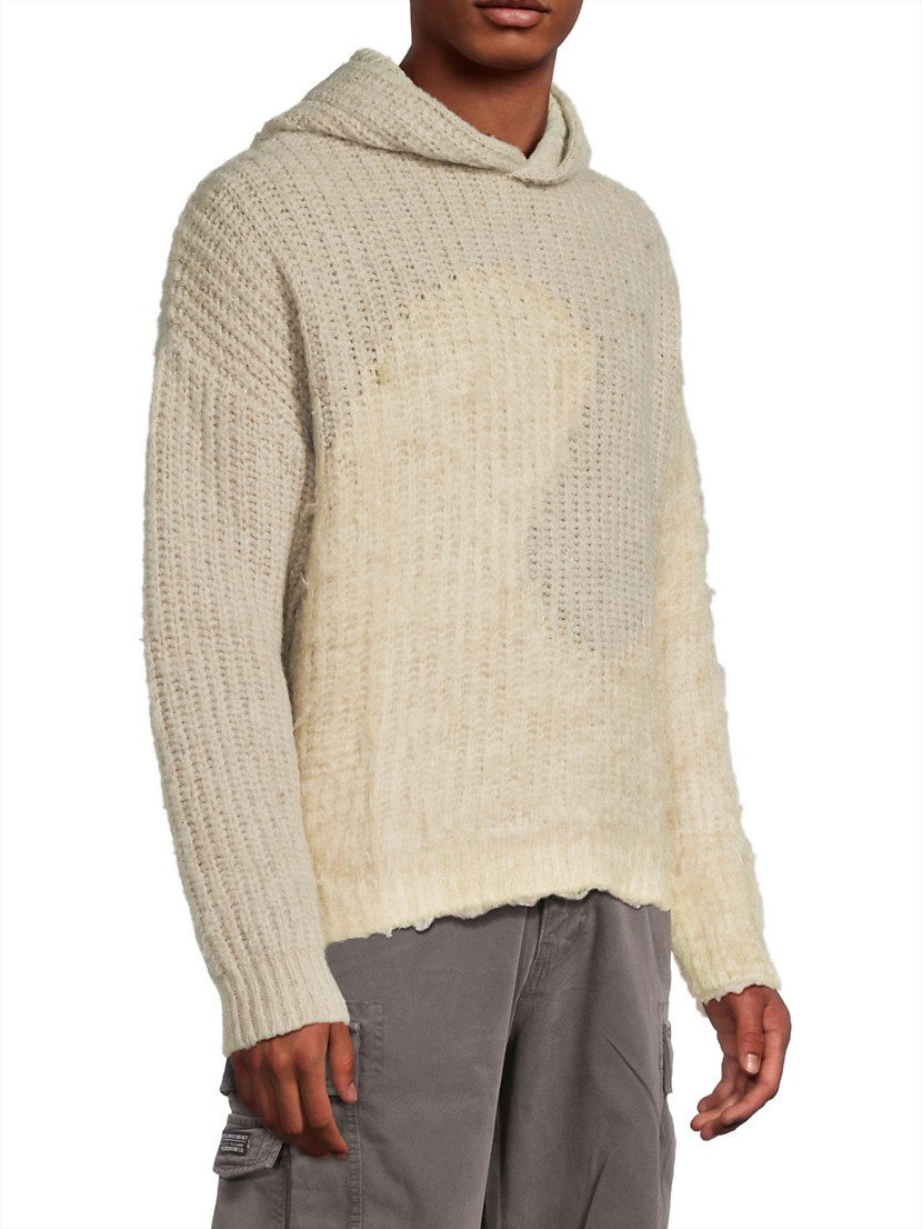 Shop ERL Silk-Wool Swirl Knit Hoodie | Saks Fifth Avenue Shop ERL Silk-Wool Swirl Knit Hoodie | Saks Fifth Avenue