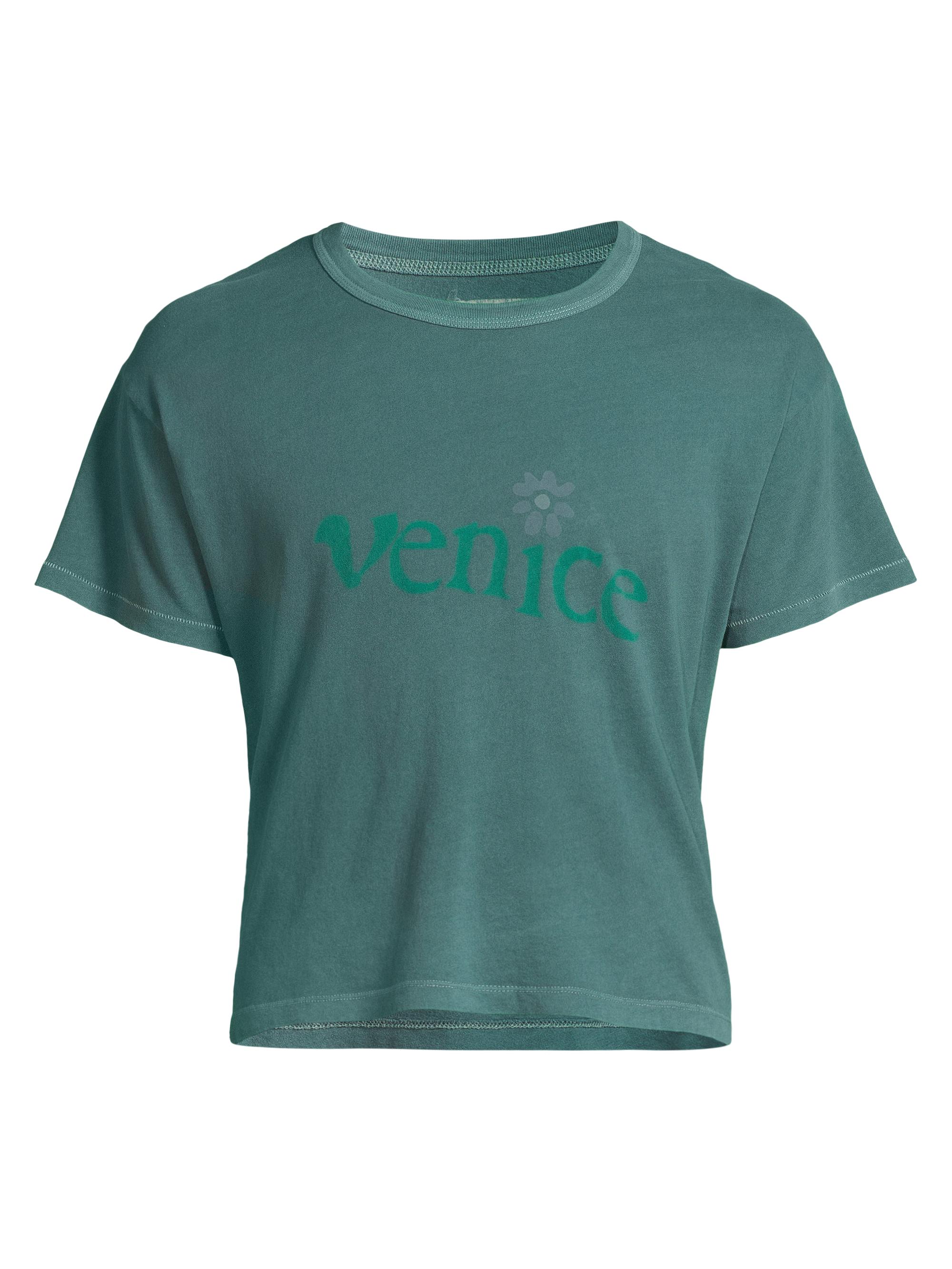 ERL Men's Venice Logo T-Shirt - Jade Green