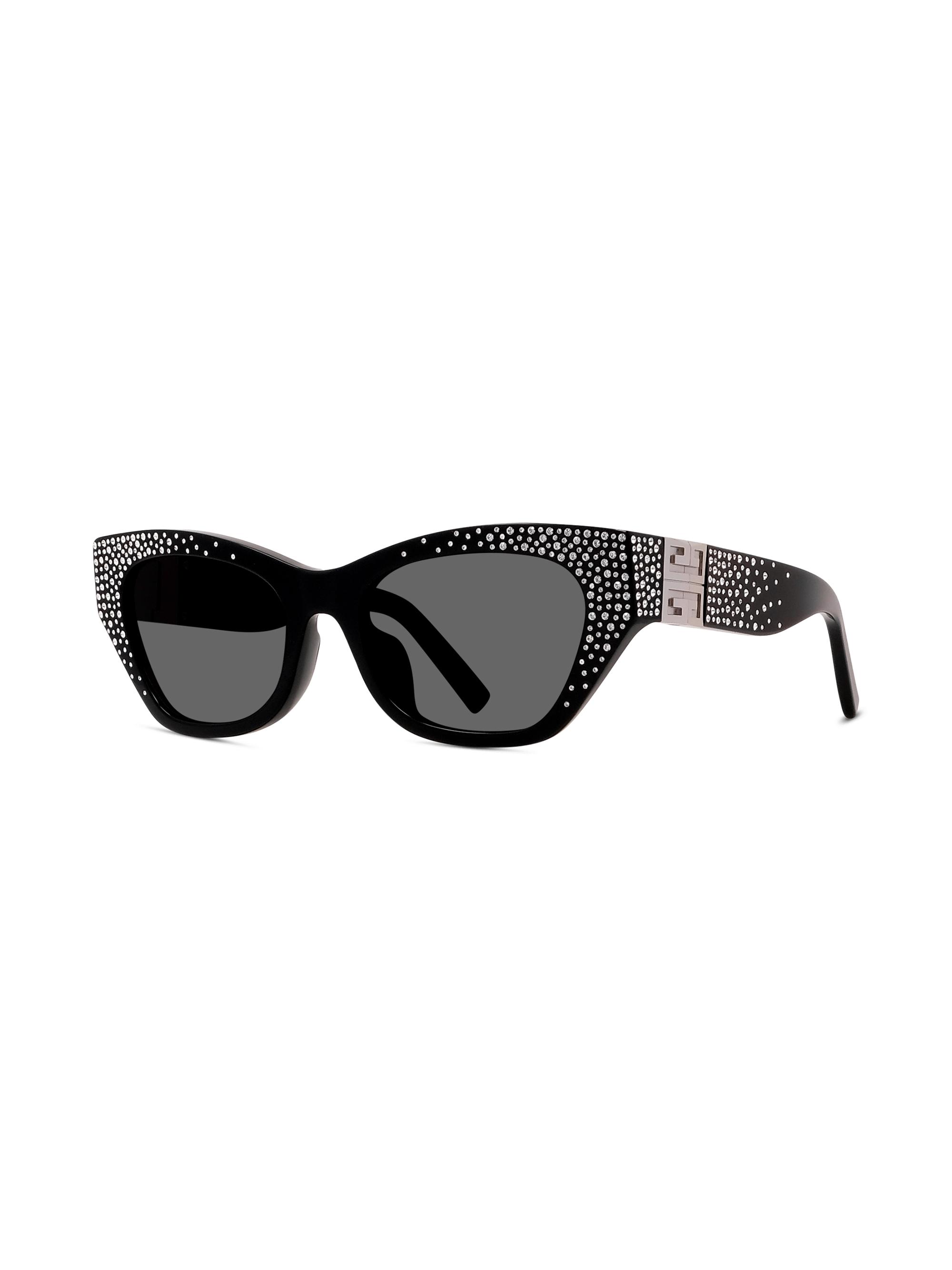 Givenchy Women's 4G 55MM Sunglasses - Dark Grey Black Silver