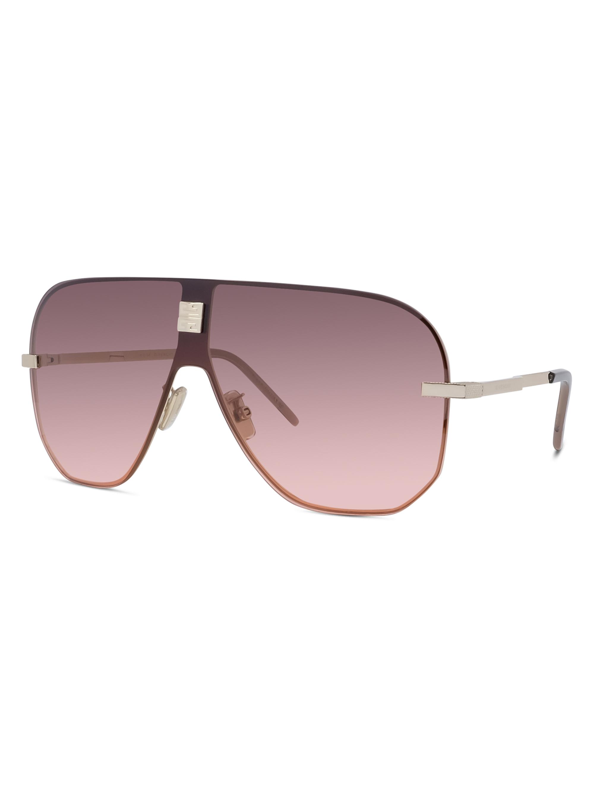 Givenchy Women's 4Gem Shield Sunglasses - Gold