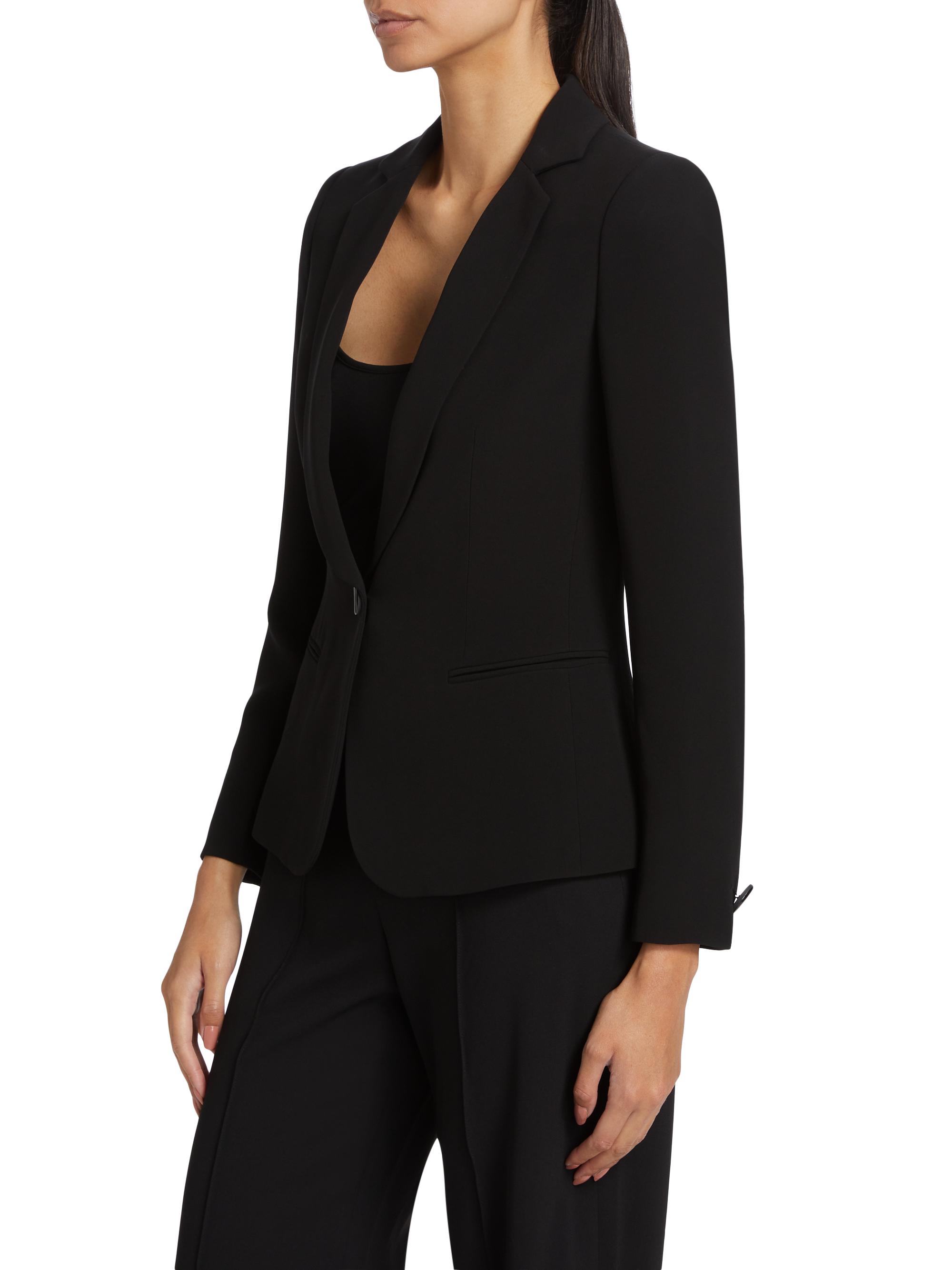 【タイムセール中】 Giorgio Armani Donna silk jk Giorgio Armani Silk One-Button Blazer | Saks Fifth Avenue