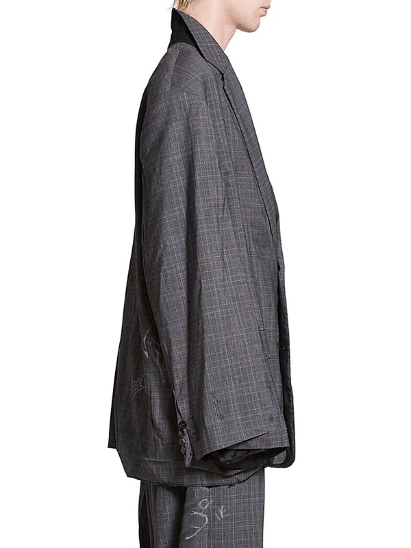 Shop Balenciaga Graffiti Skater Tailored Jacket | Saks Fifth Shop Balenciaga Graffiti Skater Tailored Jacket | Saks Fifth