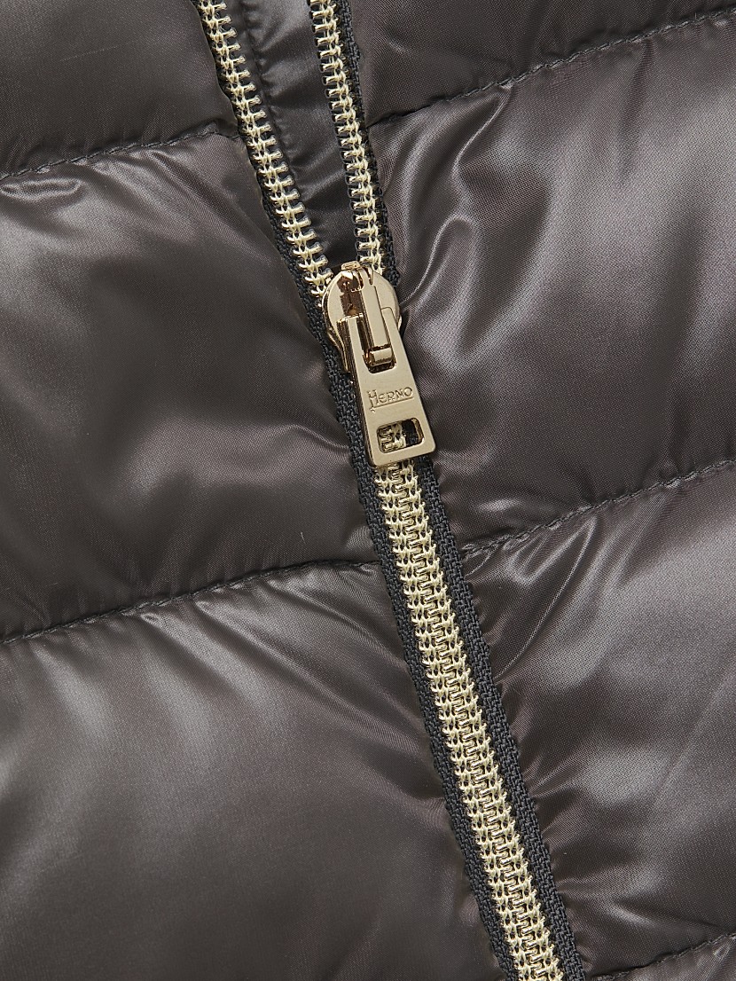 Shop Herno Iconico Serena Nylon Ultralight Long Vest | Saks Shop Herno Iconico Serena Nylon Ultralight Long Vest | Saks