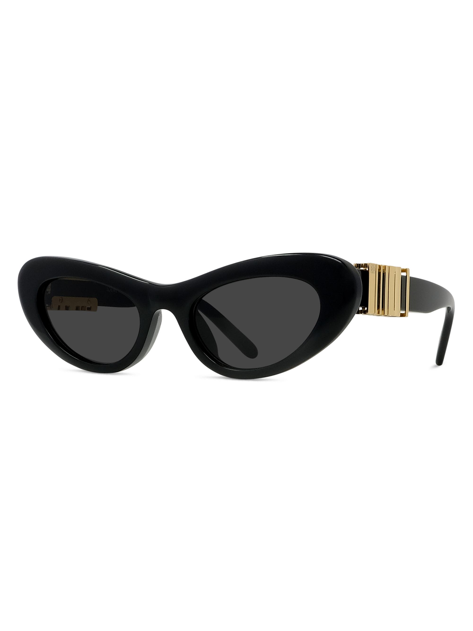 Loewe サングラス LOEWE Slim 52MM Oval Sunglasses | Saks Fifth Avenue