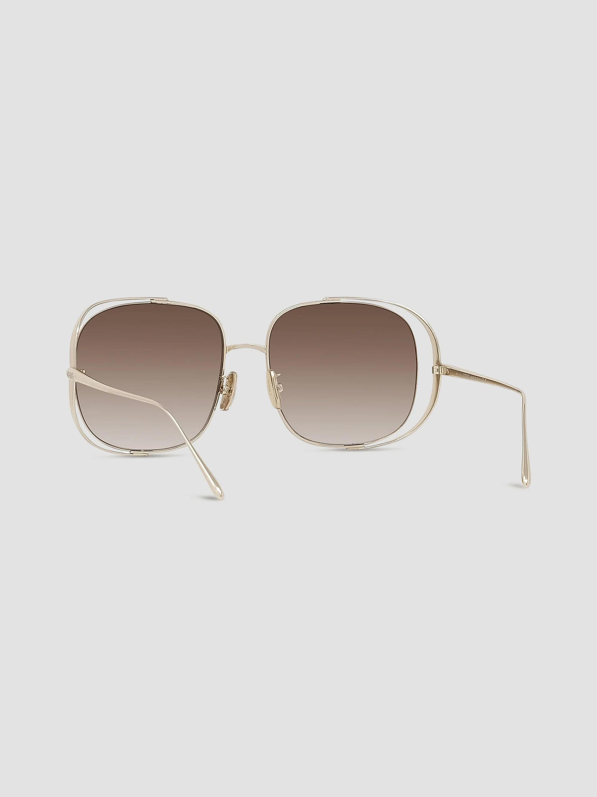 LOEWE Signature 57MM Rectangular Sunglasses | Saks Fifth Avenue
