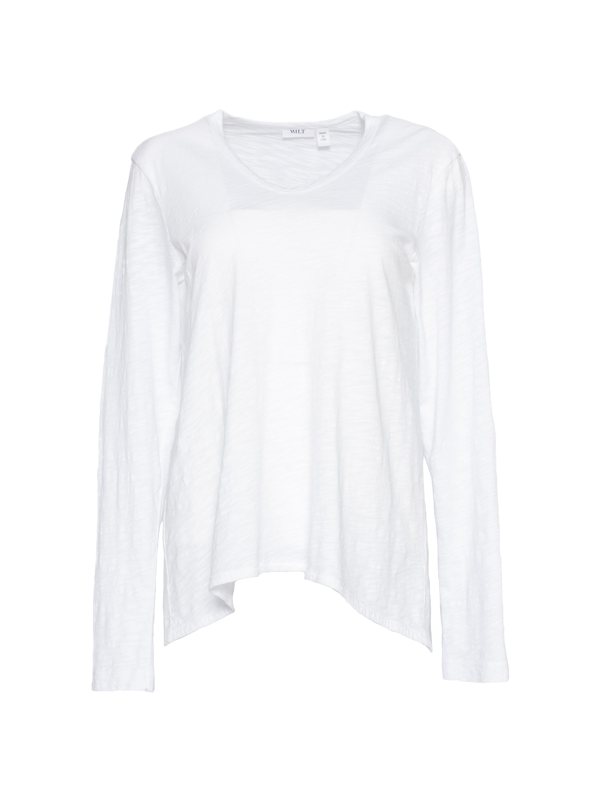Wilt Women's Long Sleeve T-Shirt - White