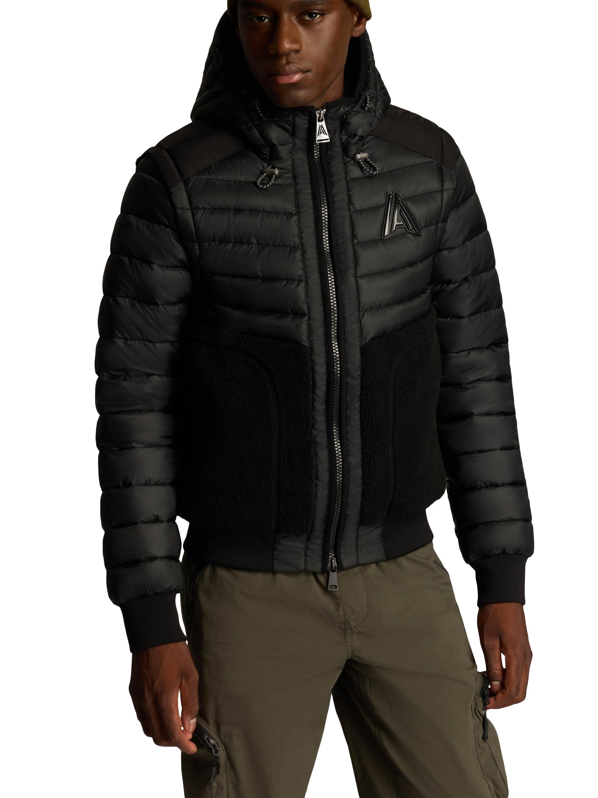 Alpenhaus Men's Kirkjufell 2-In-1 Lightweight Puffer Coat - Black