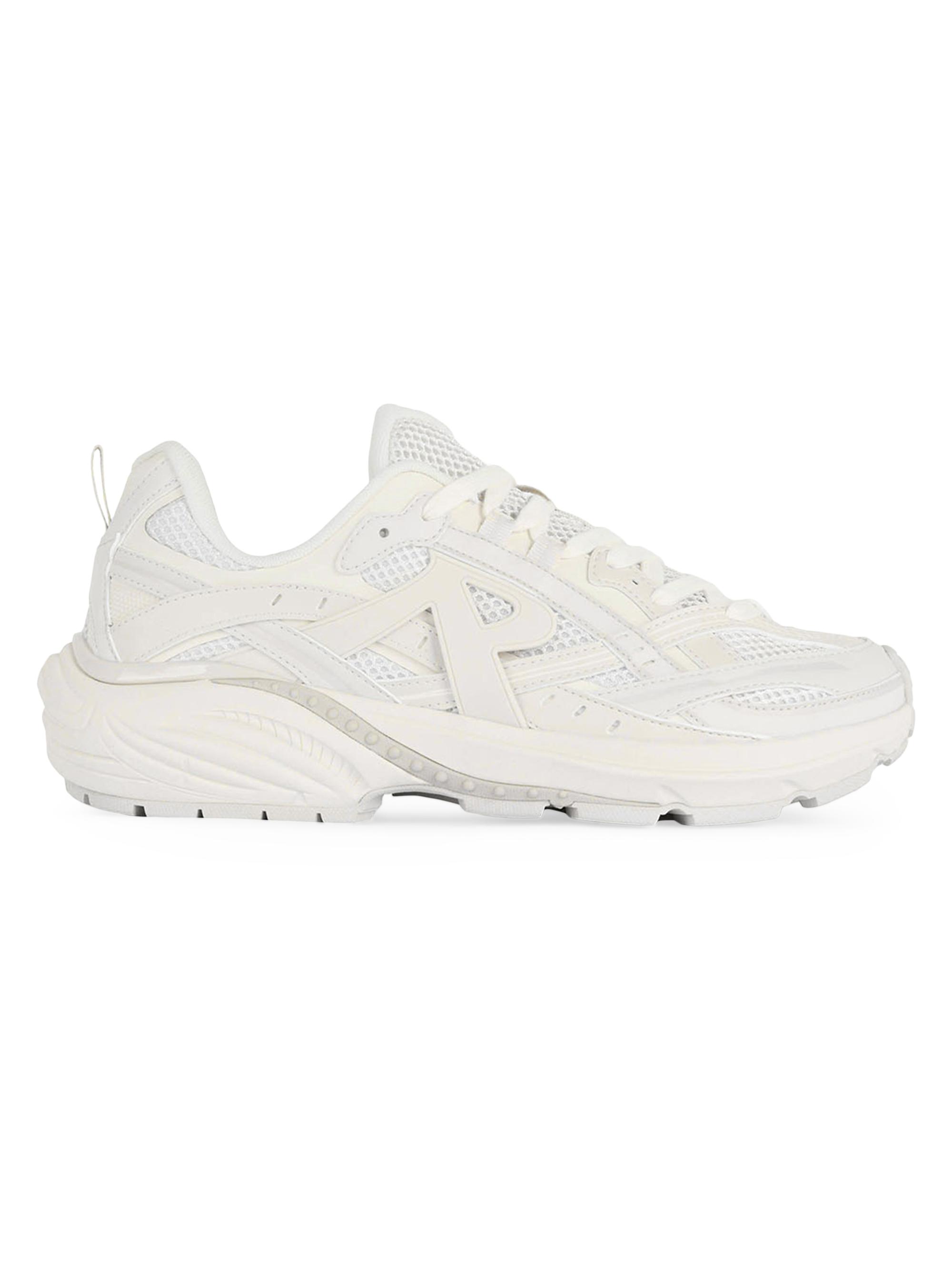 Represent Men's Fashion Runner Lace-Up Sneakers - Off White