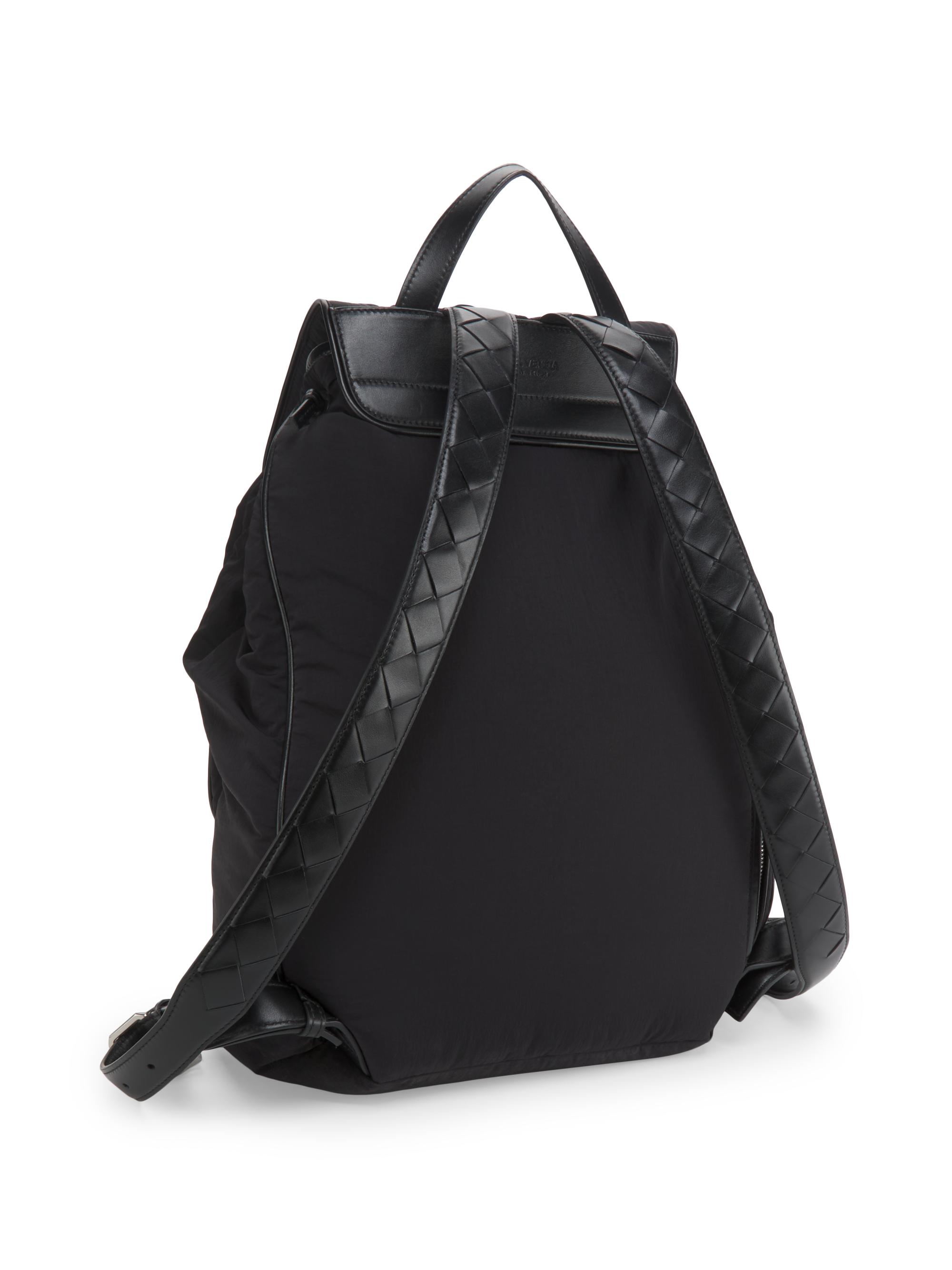 Bottega Veneta Crossroad Intrecciato Leather Backpack | Saks Fifth