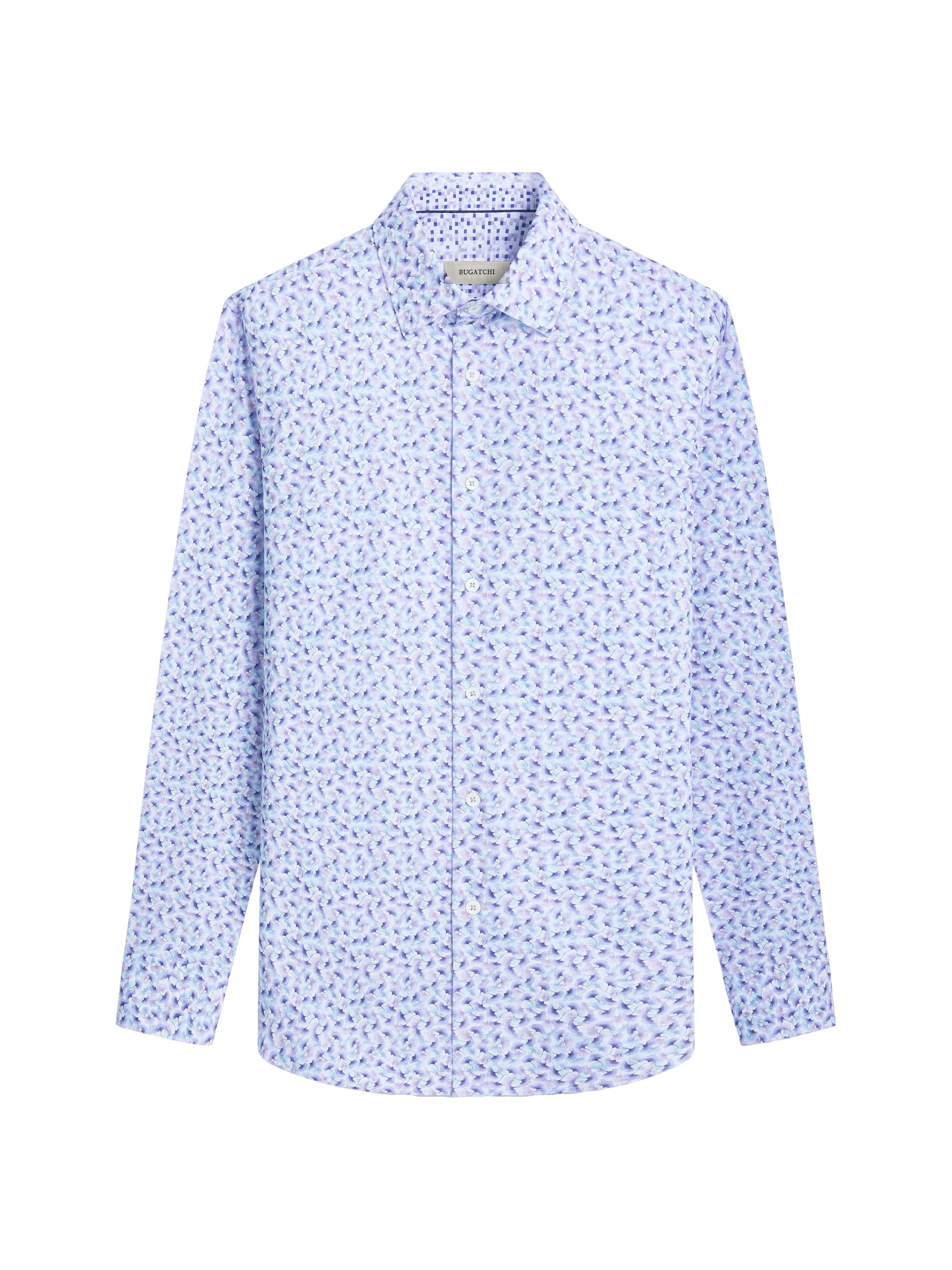 Bugatchi Men's OoohCotton Jimmy Long-Sleeve Shirt - Lilac