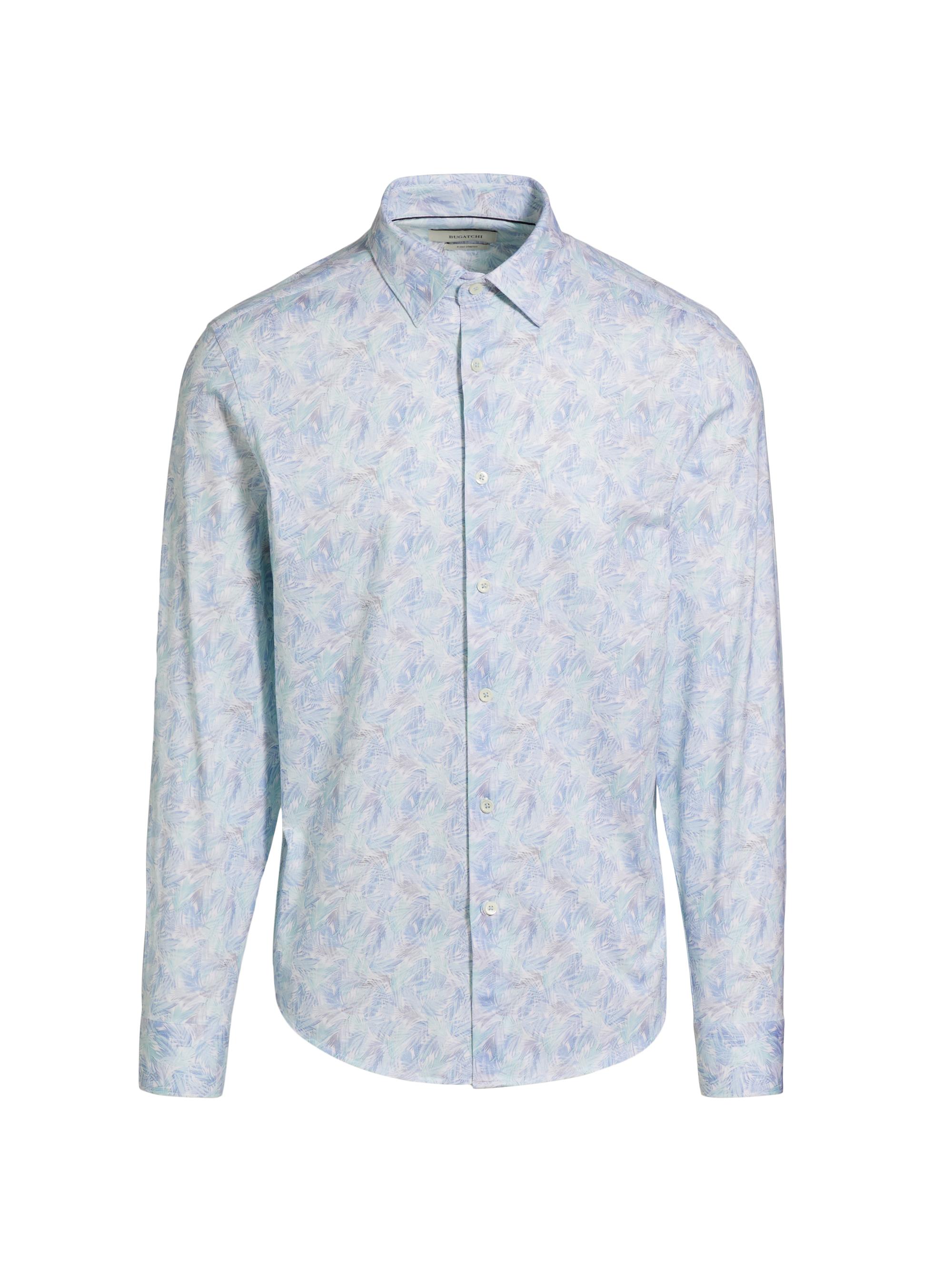 Bugatchi Men's OoohCotton James Shirt - Dusty Blue