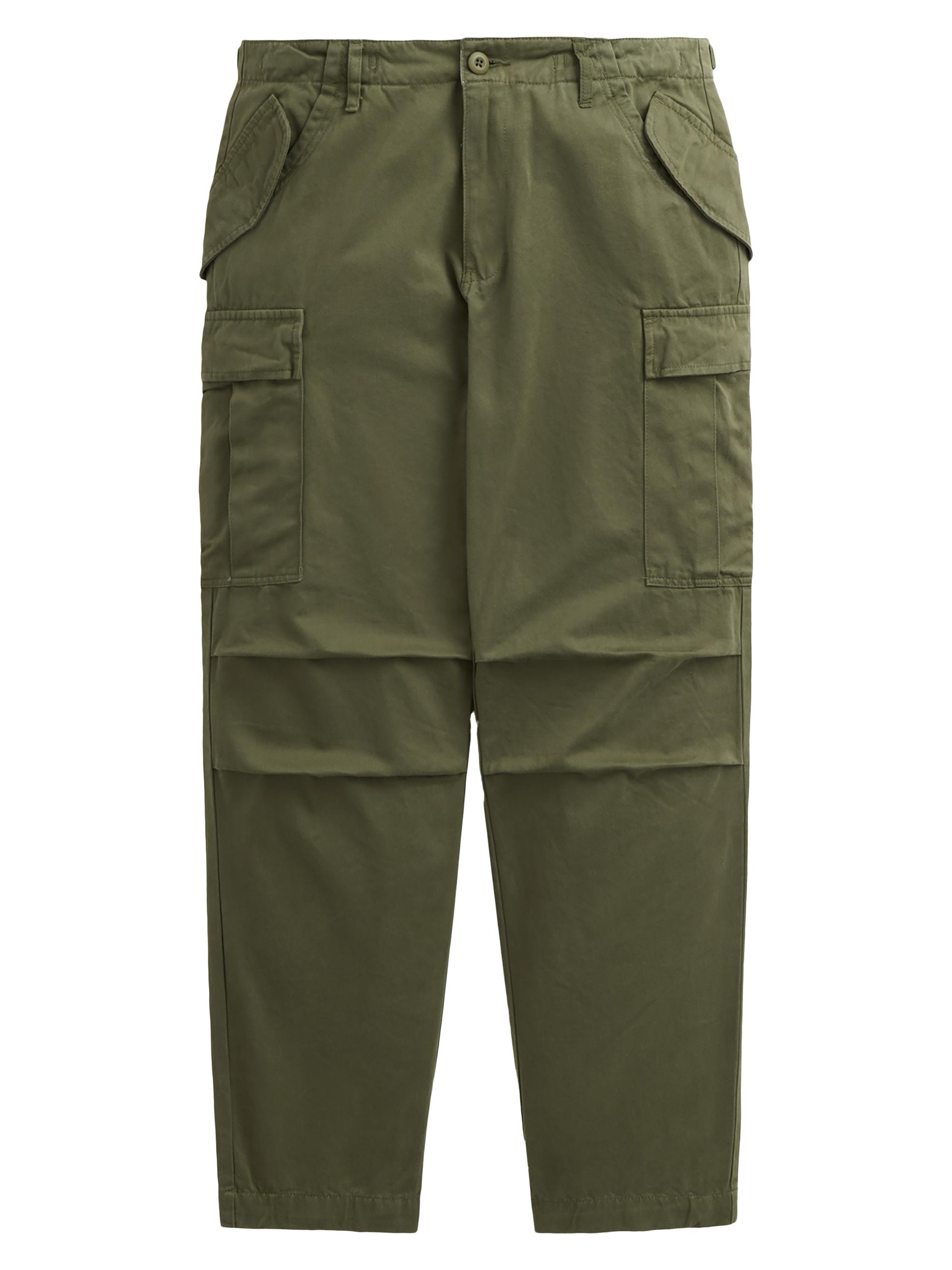 Alpha Industries Men's M-65 Cotton Cargo Pants - Green