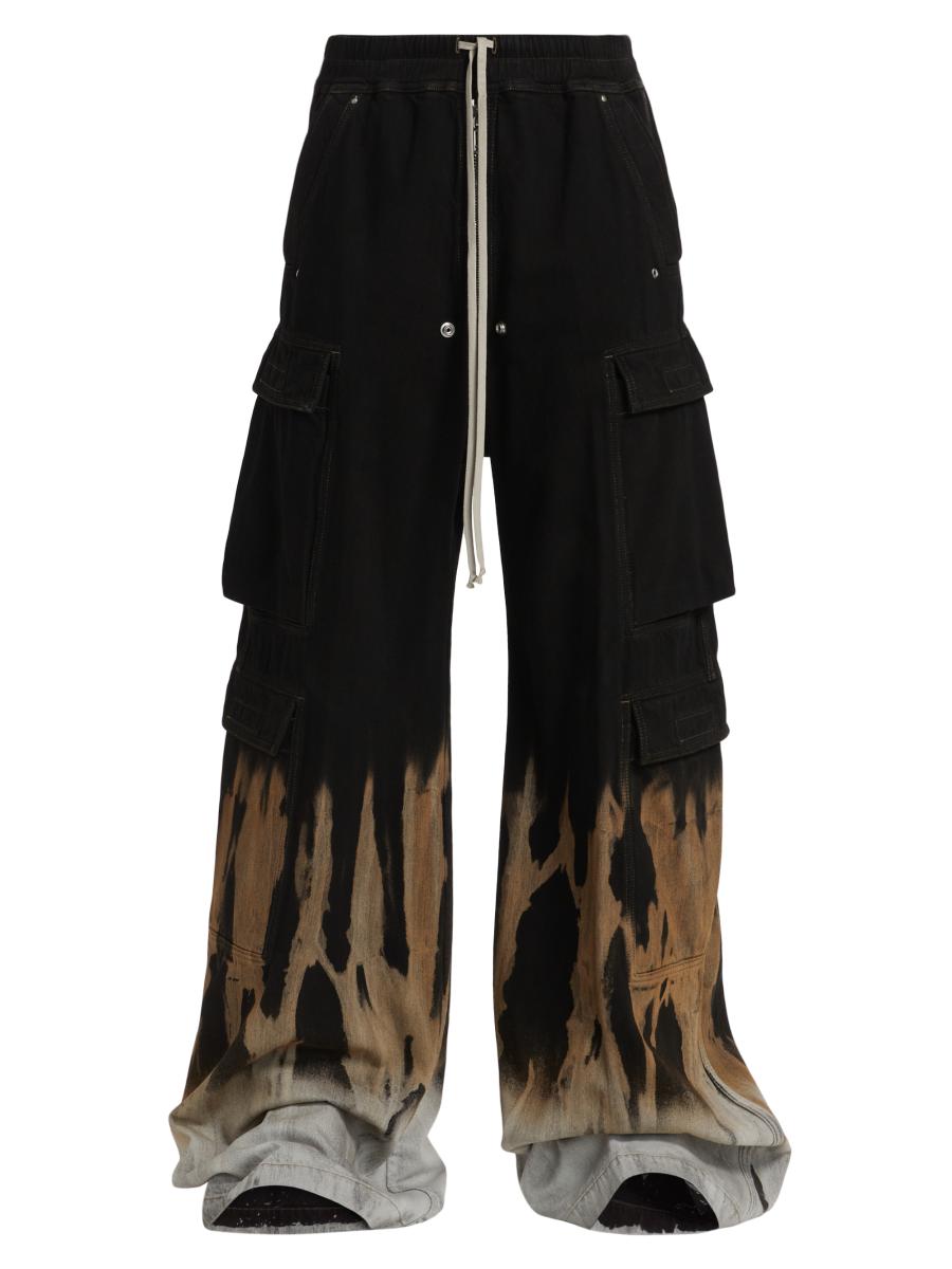 DRKSHDW by Rick Owens Denim Wide-Leg Cargo Jeans | Saks