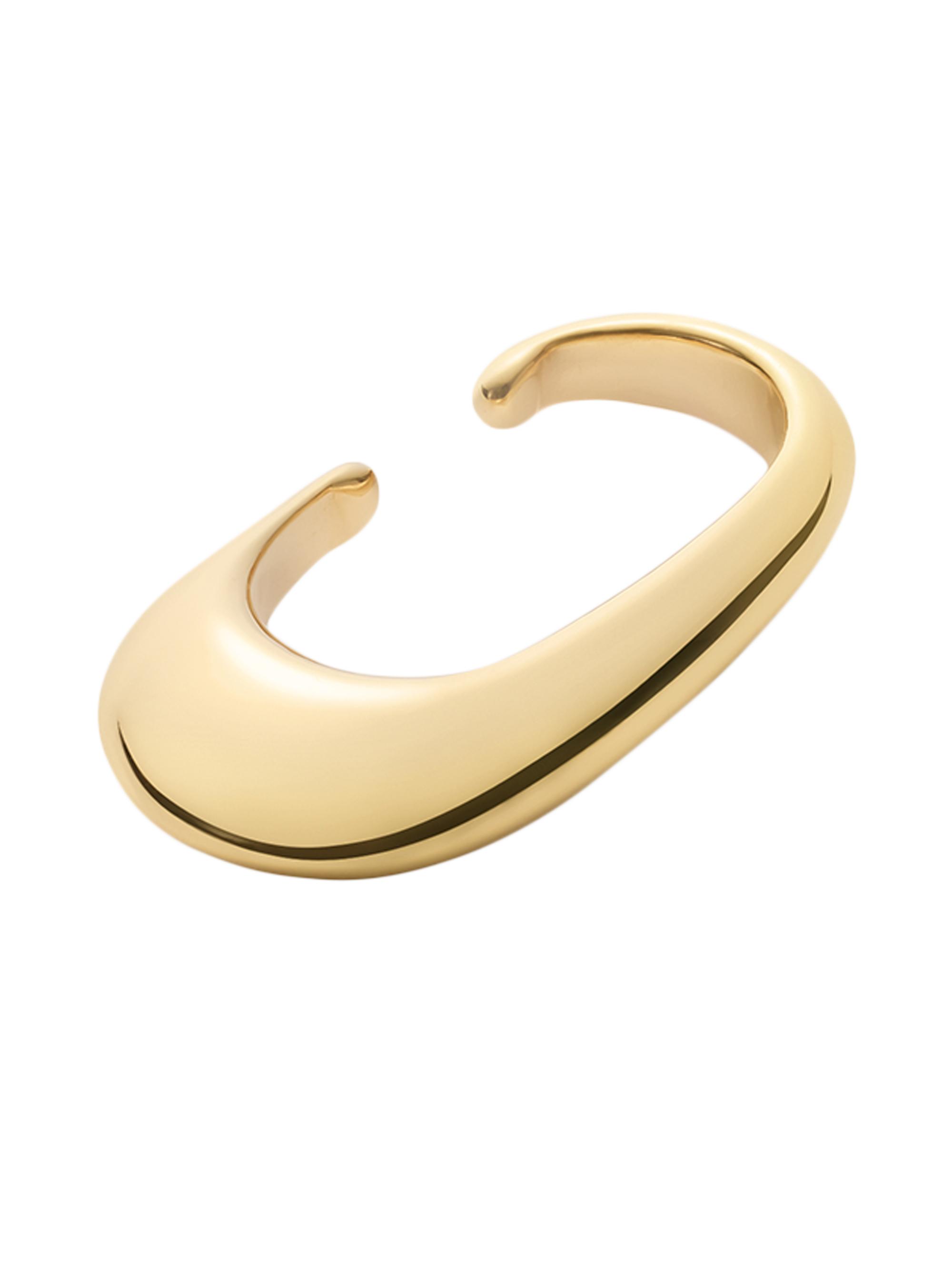 Lemaire Men's Gold Vermeil Long Drop Ear Cuff - Gold