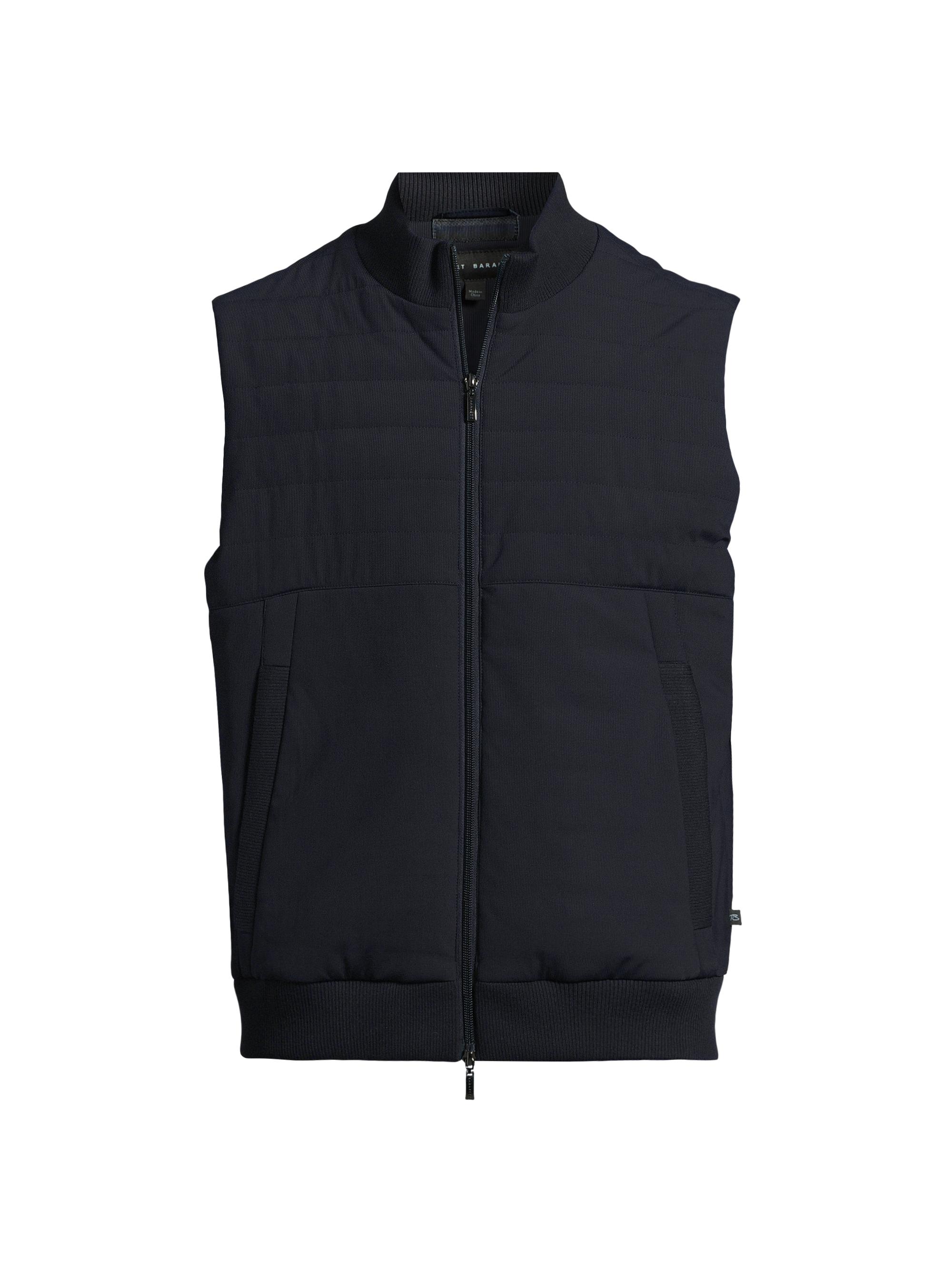 Robert Barakett Men's Fremantle Quilted Vest - Navy