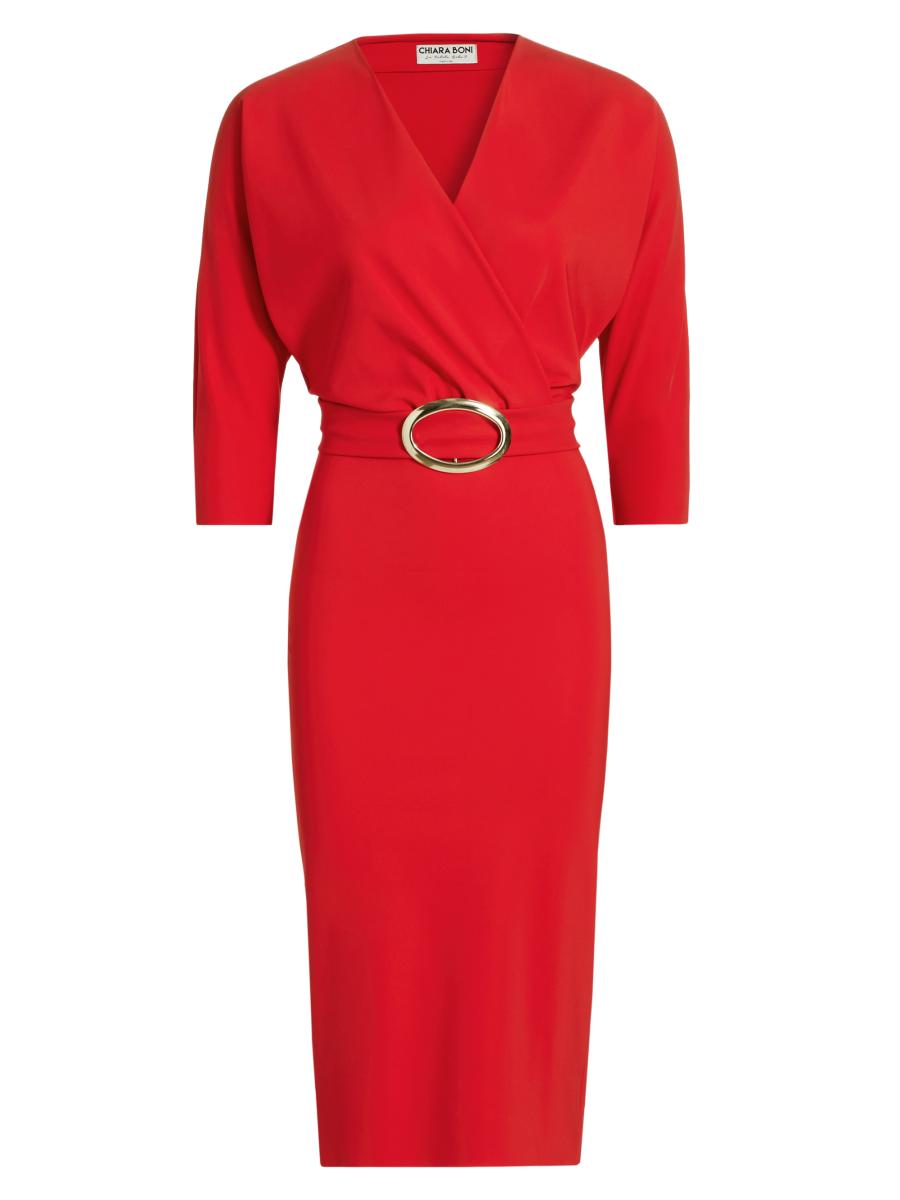 CHIARA BONI LA PETITE ROBE 売れ筋商品|||チアラ・ボニ・プティ・ローブ Tシャツ トップス レディース Tops Orange Orange Corie Dress by Chiara Boni La Petite Robe | Rent the