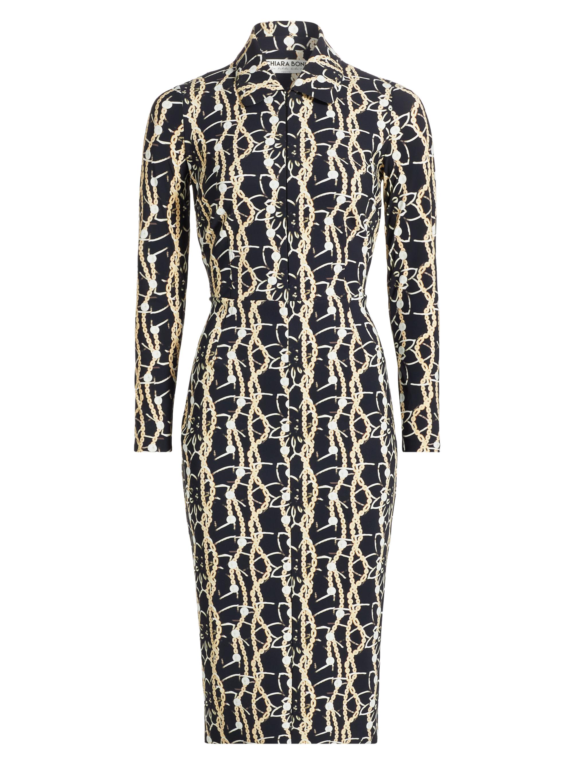 Chiara Boni La Petite Robe Women's Zoelle Graphic Cocktail Dress - Chic Urban