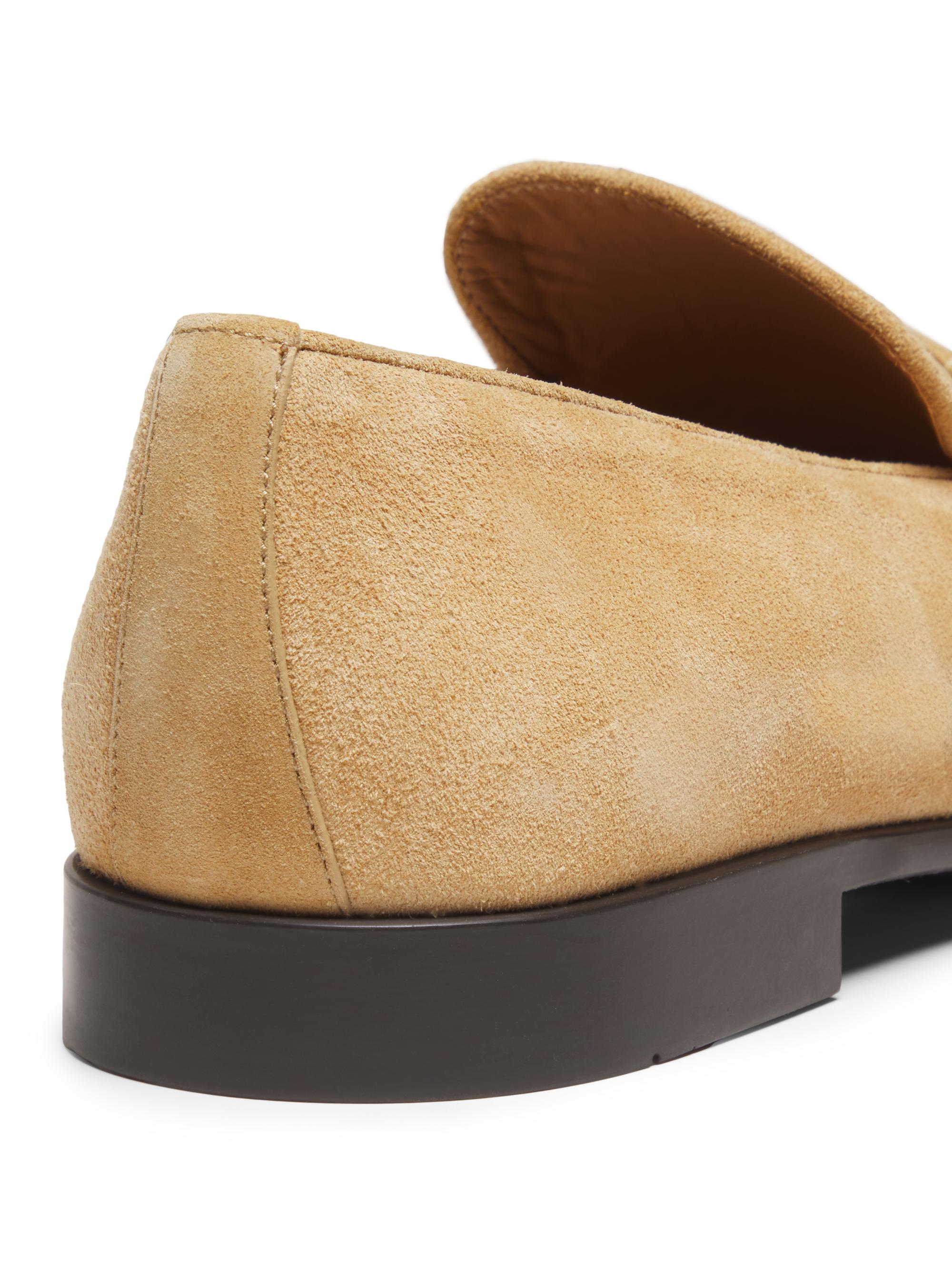 FERRAGAMO Desio Suede Leather Moccasins | Saks Fifth Avenue display picture 1