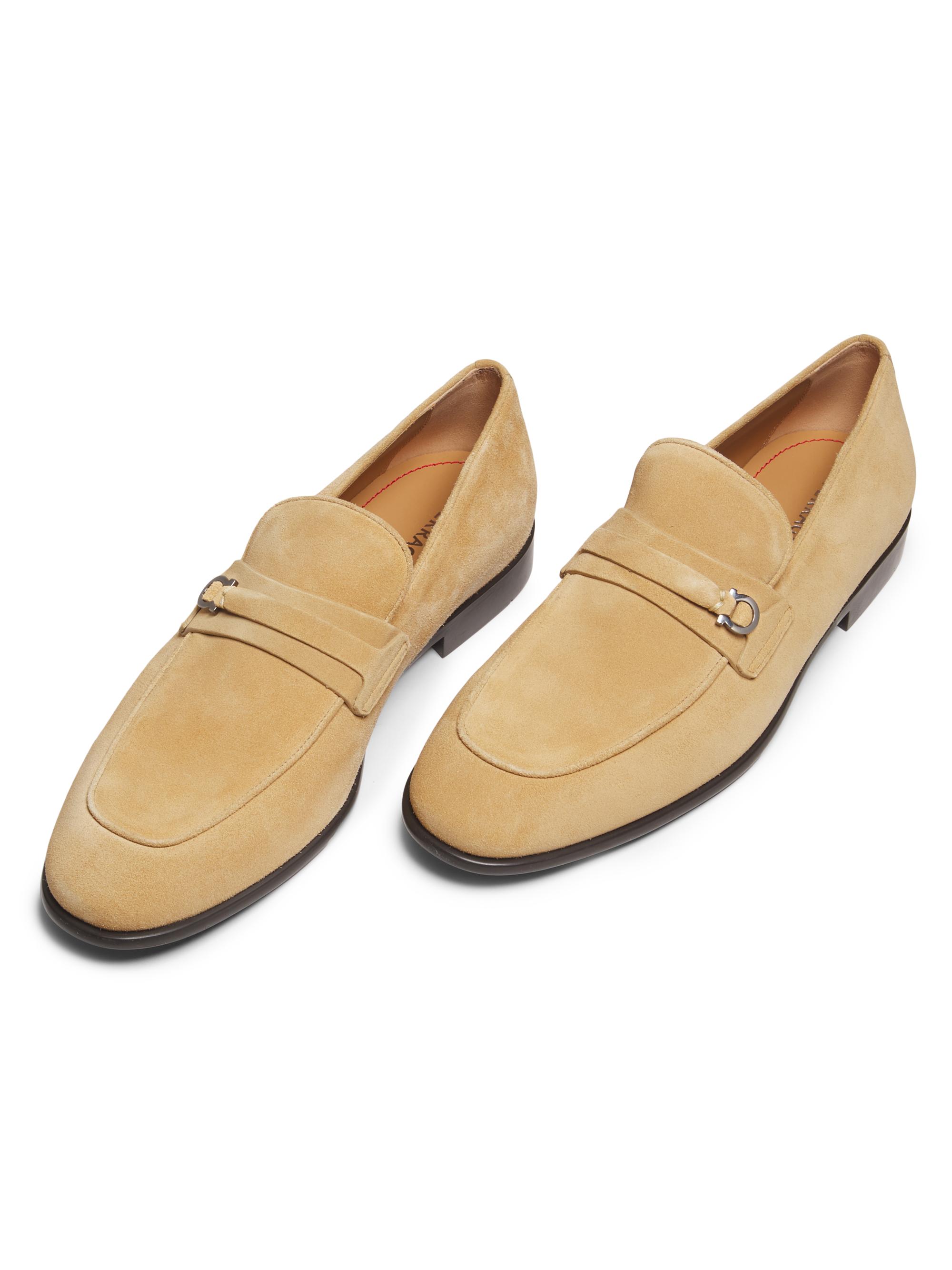 FERRAGAMO Desio Suede Leather Moccasins | Saks Fifth Avenue display picture 1