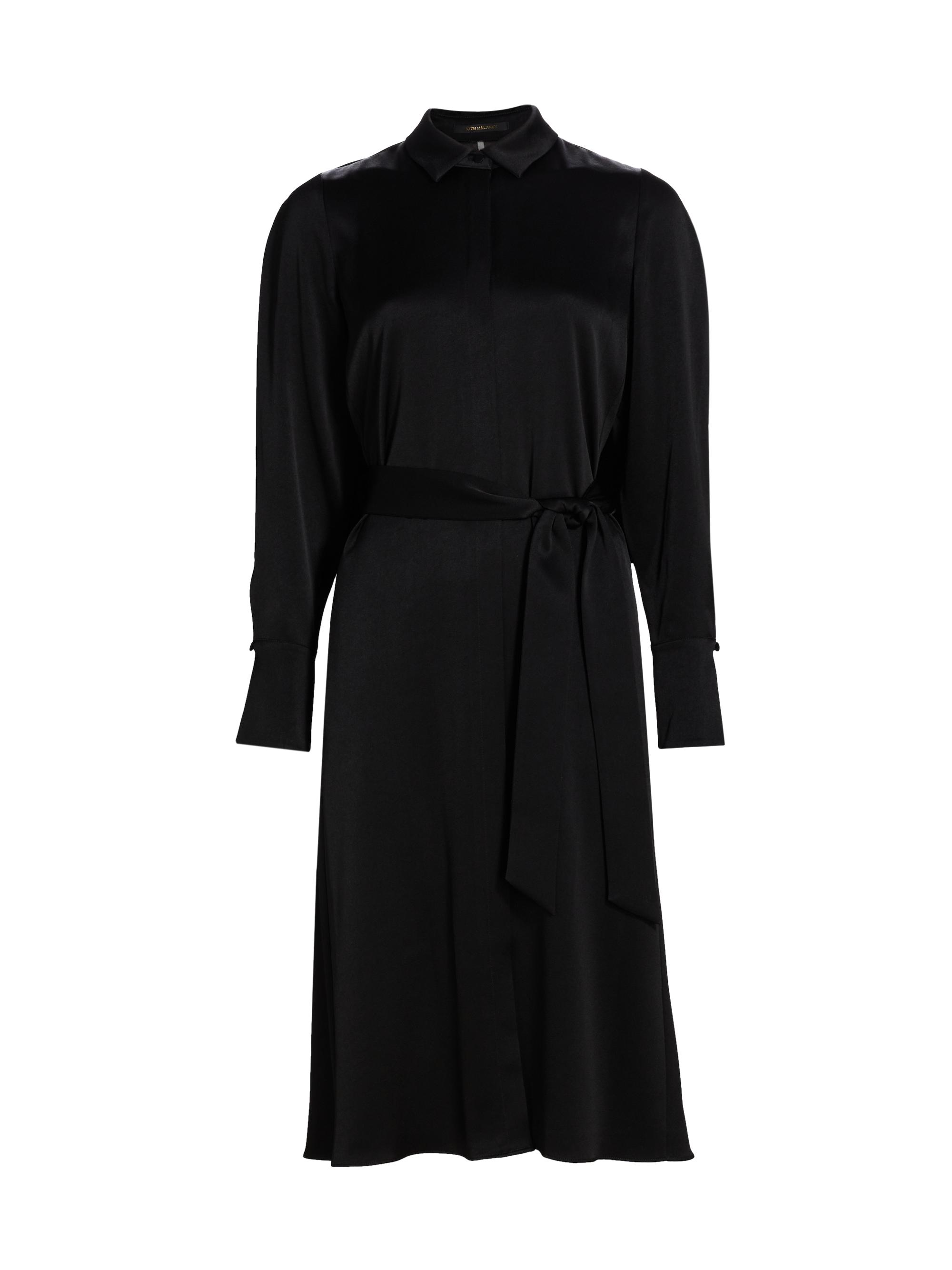 Kobi Halperin Everett Satin Crêpe Cape Dress | Saks Fifth Avenue
