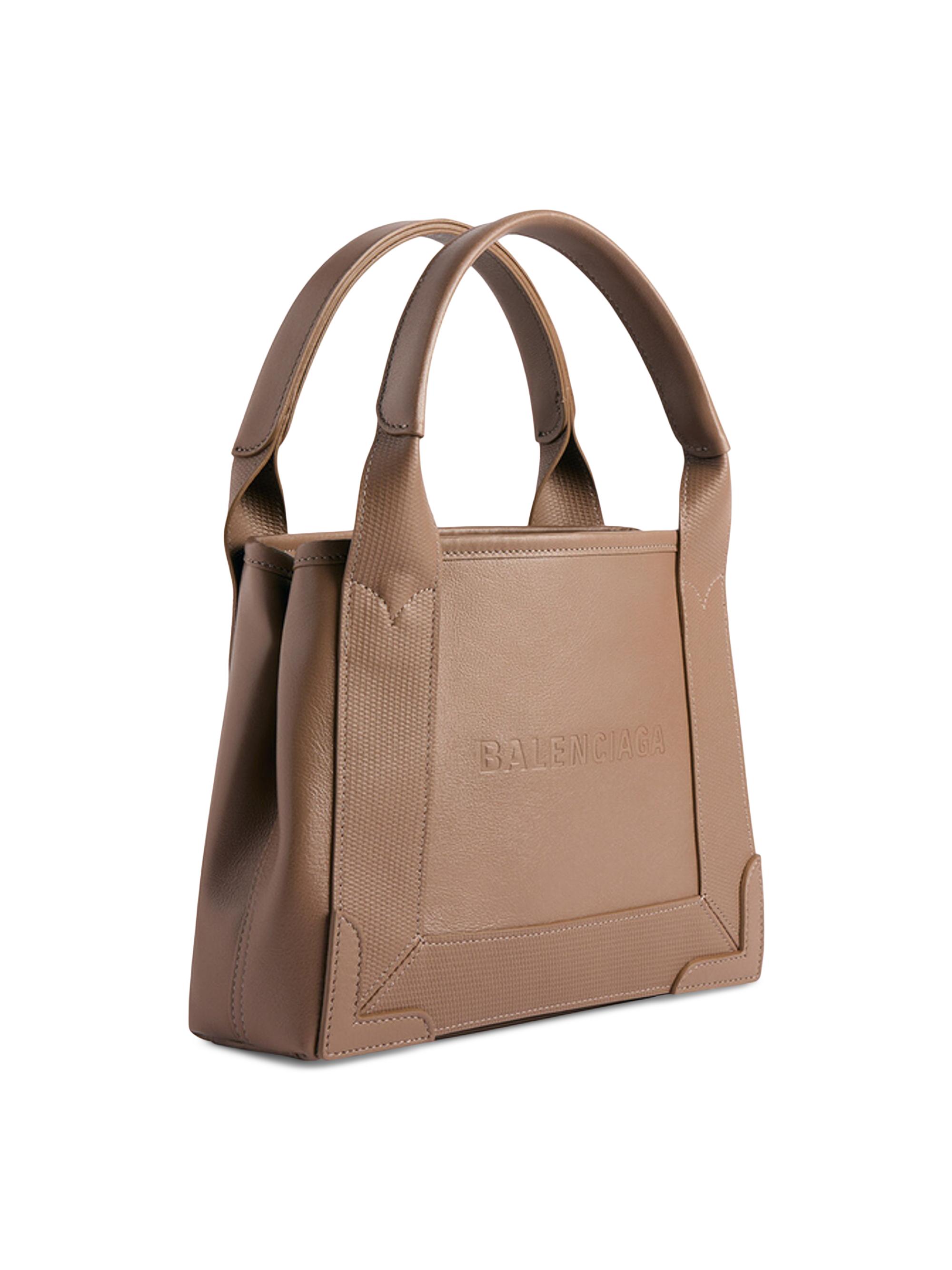 Balenciaga Navy XS Cabas Top Handle Bag | Saks Fifth Avenue