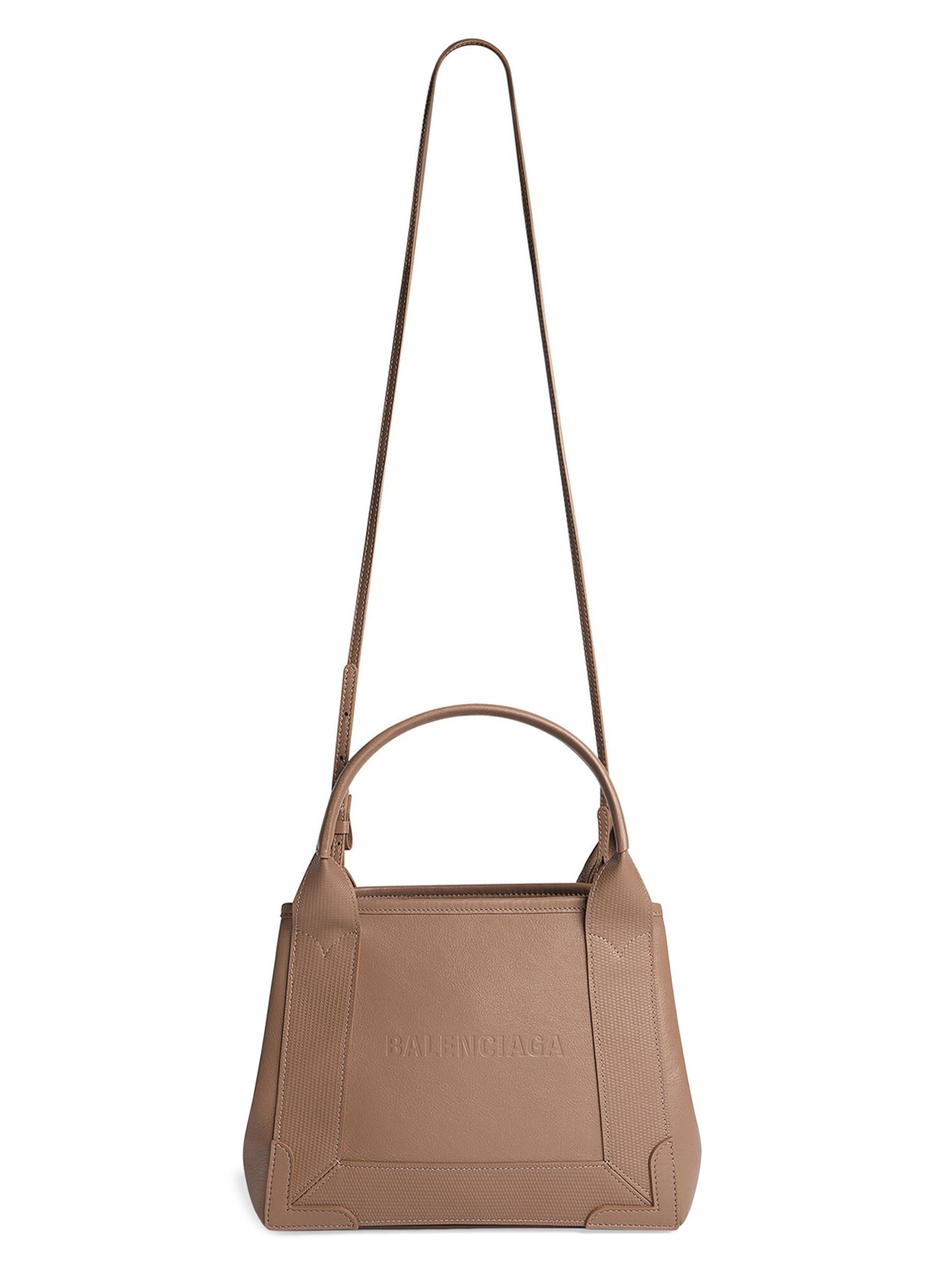 Balenciaga Navy XS Cabas Top Handle Bag | Saks Fifth Avenue