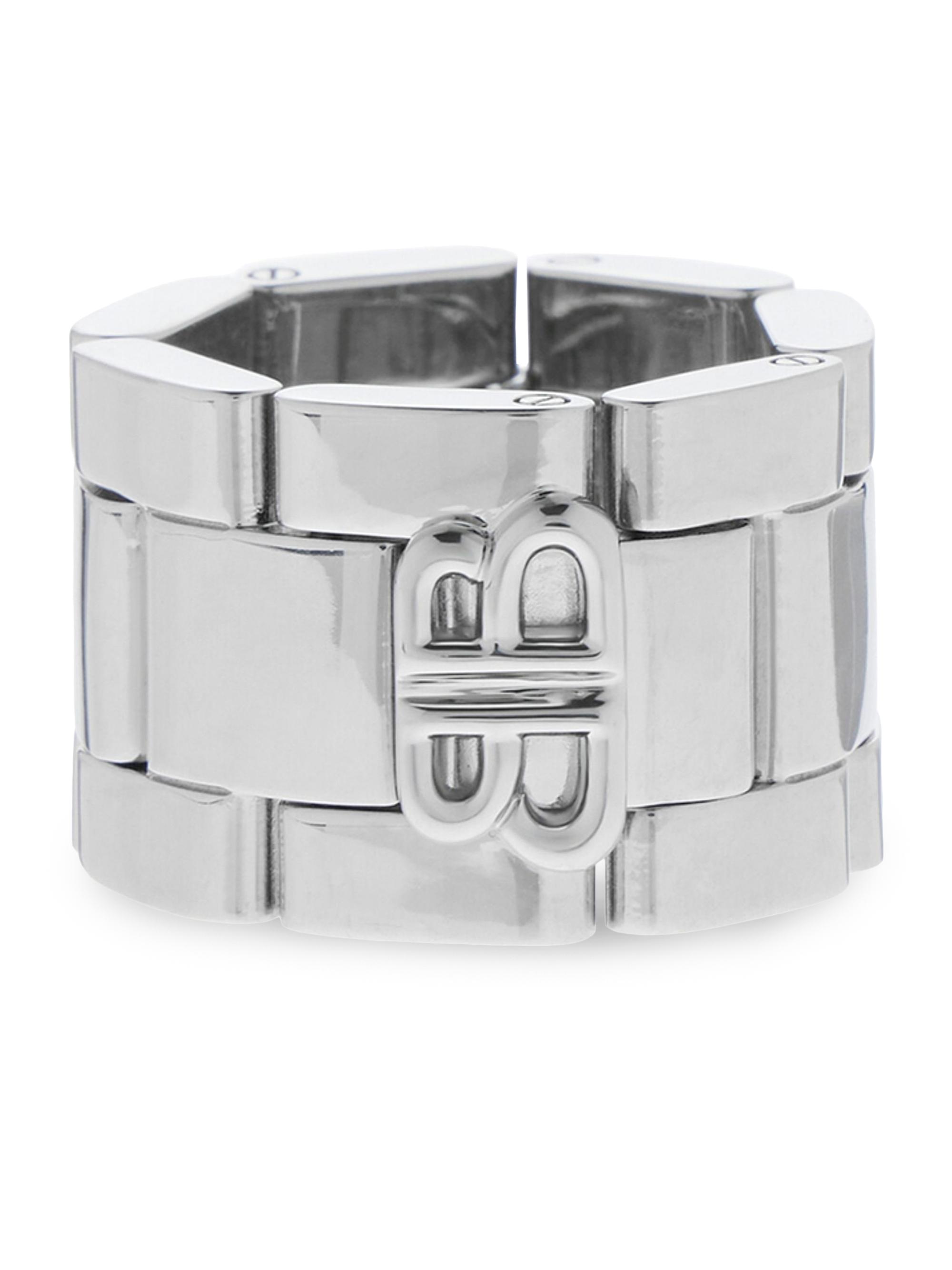 Balenciaga Women's 24/7 Ring - Silver