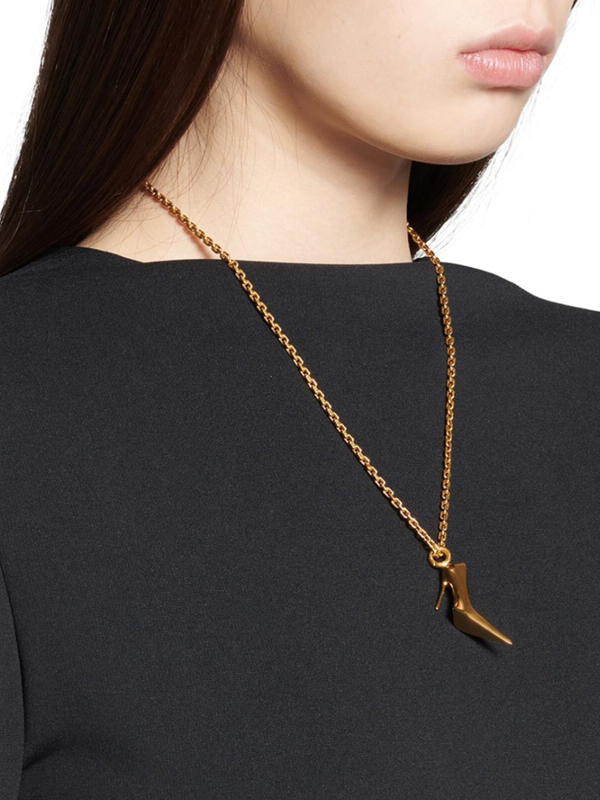Balenciaga Keyholder Thin Honey Necklace | Saks Fifth Avenue