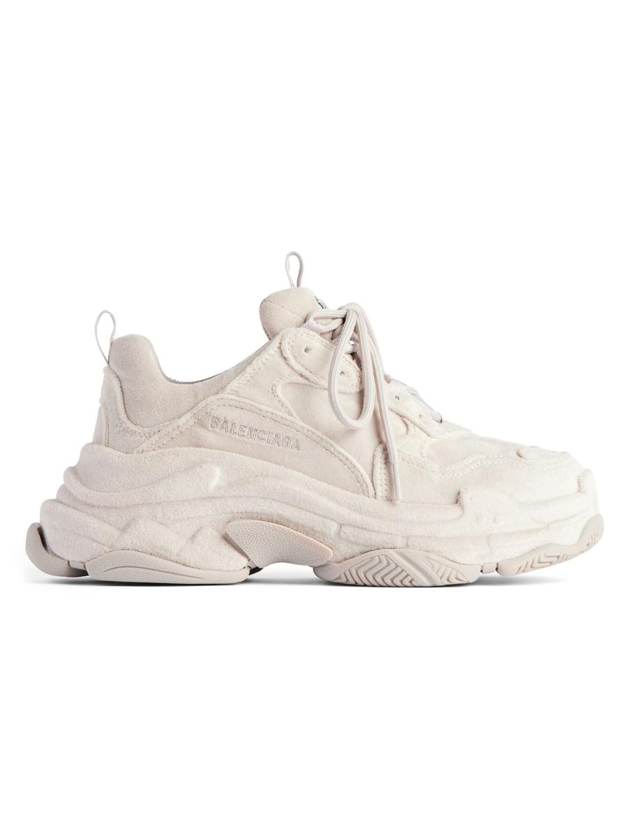 Balenciaga Triple S Velvet Sneakers Saks Fifth Avenue