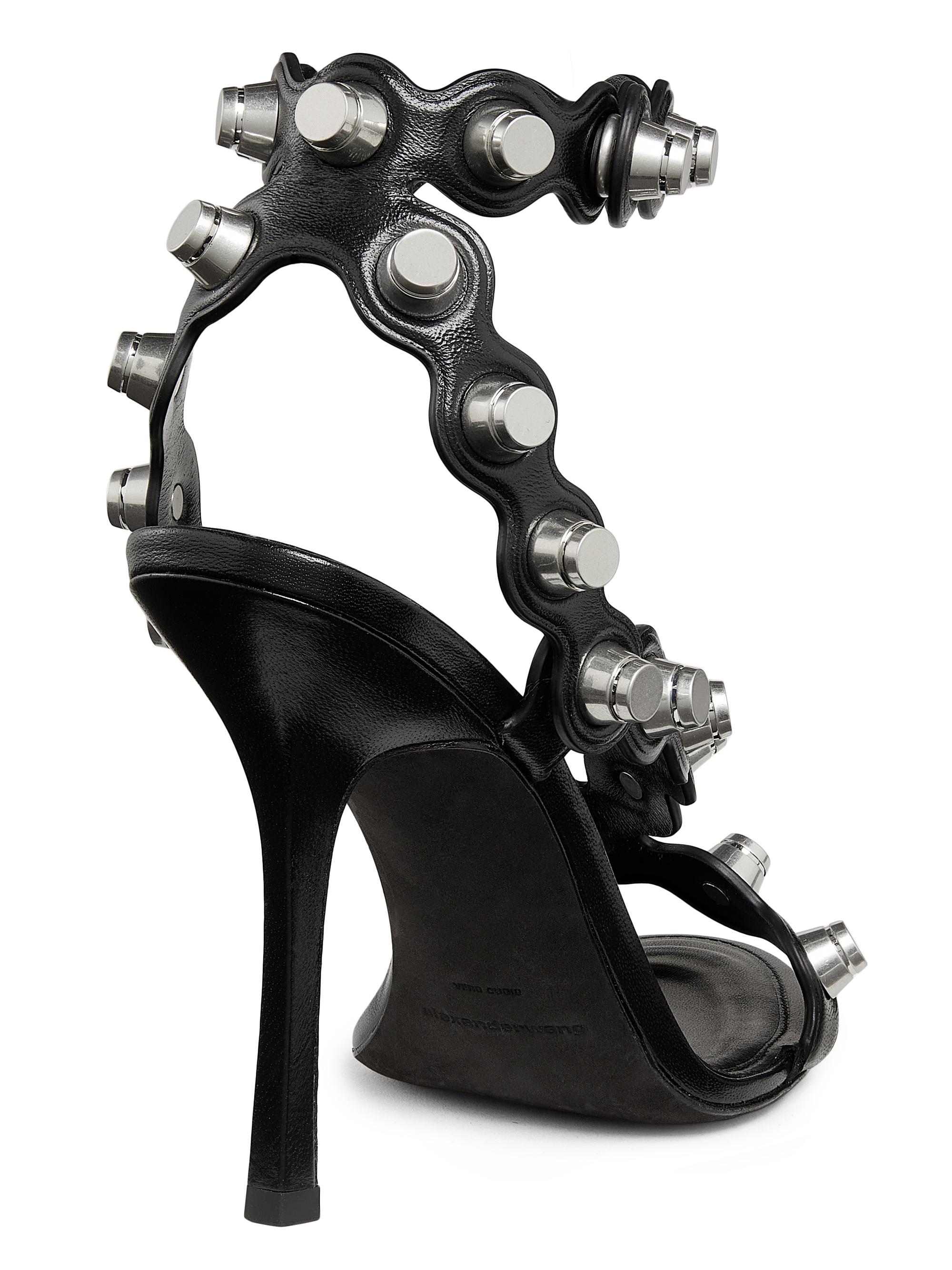 Alexander Wang Riot 105MM Studded Leather Sandals | Saks