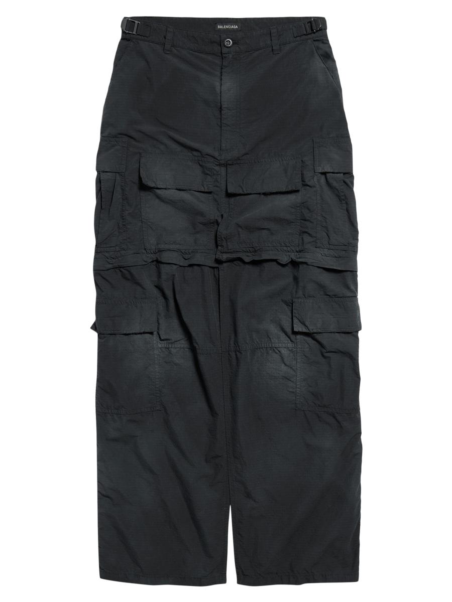 VIP【関税送料無料】希少 Balenciaga Draped Skirt Balenciaga Long skirt with gold chain detail | The Fashion