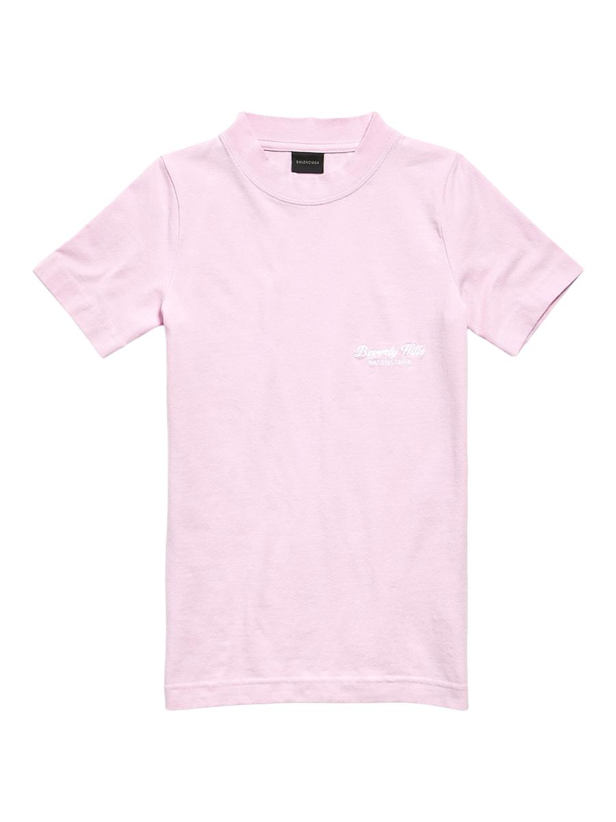 【映えるピンク】バレンシアガ Beverly Hills Tシャツ 0400021573350?wid=900