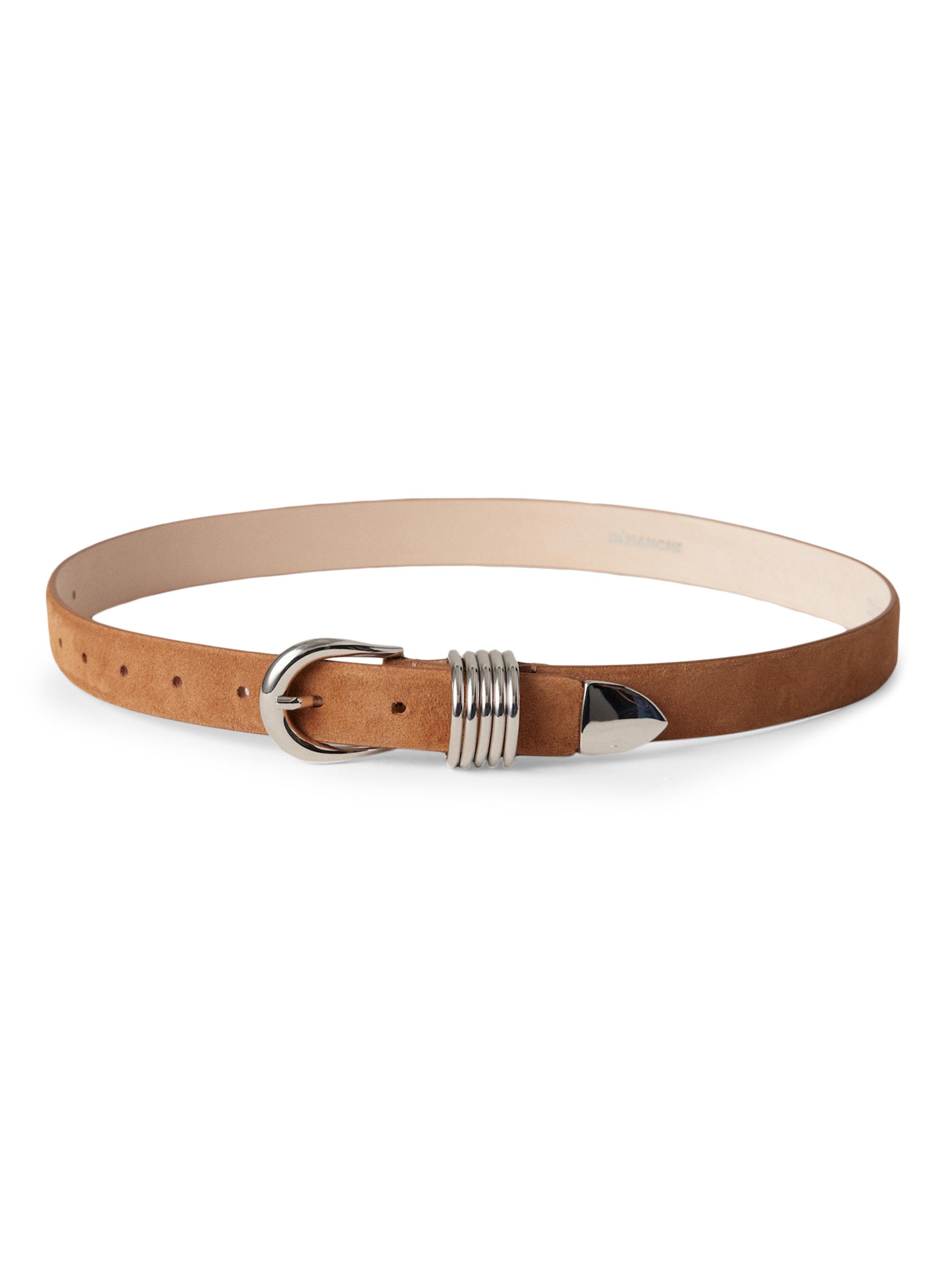 Déhanche Hollyhock Suede D-Ring Belt | Saks Fifth Avenue