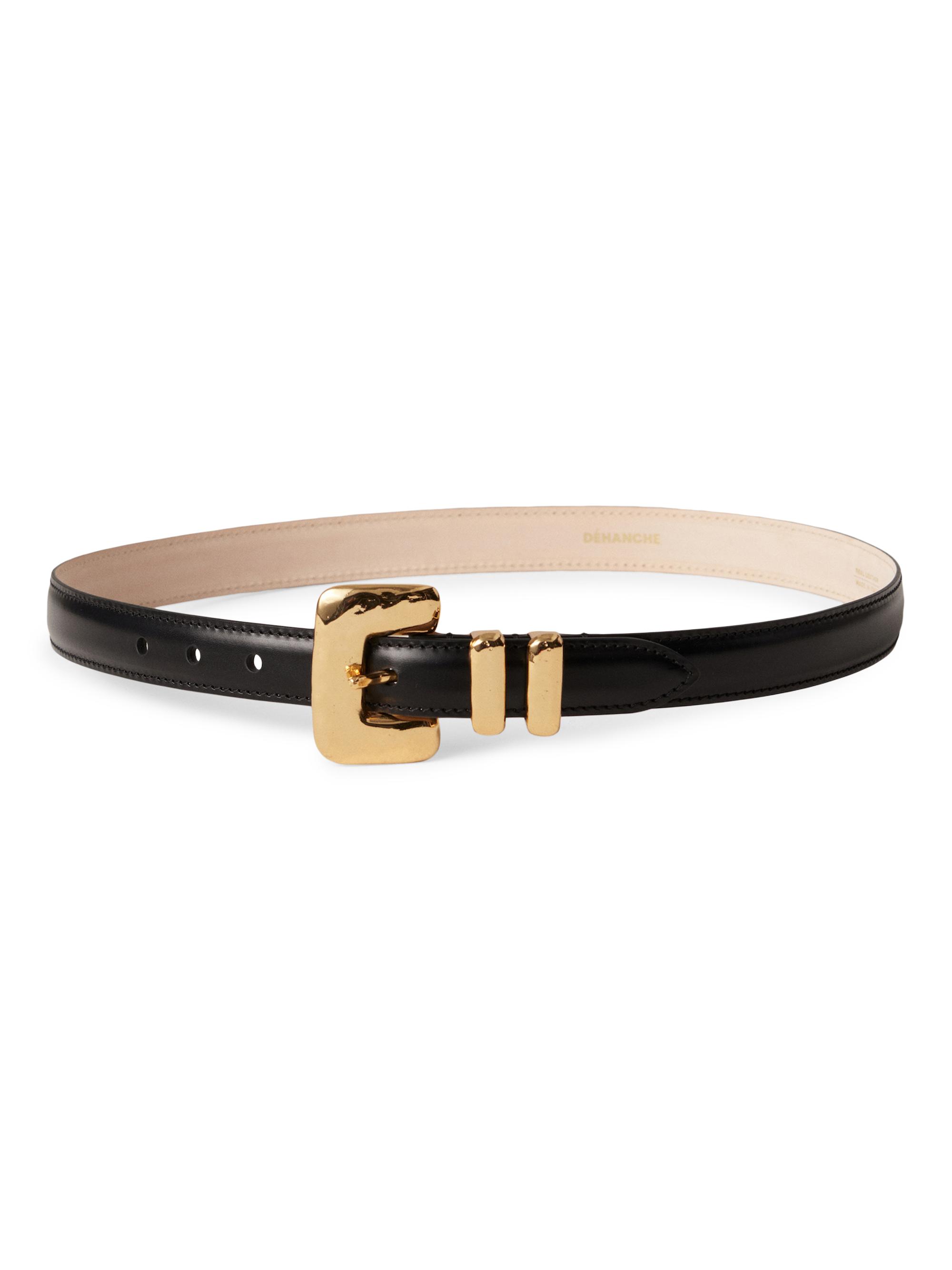Saks Fifth Avenue oversized leather belt Saks Fifth Avenue oversized leather belt yourservo.com main image 2