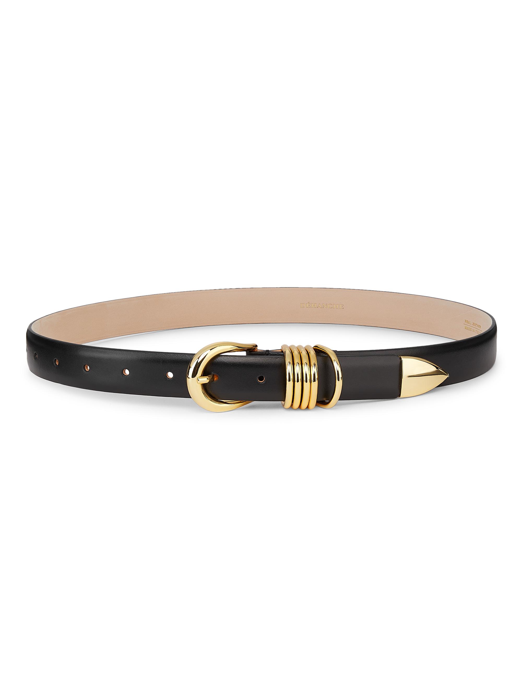 Déhanche Hollyhock Leather D-Ring Belt | Saks Fifth Avenue