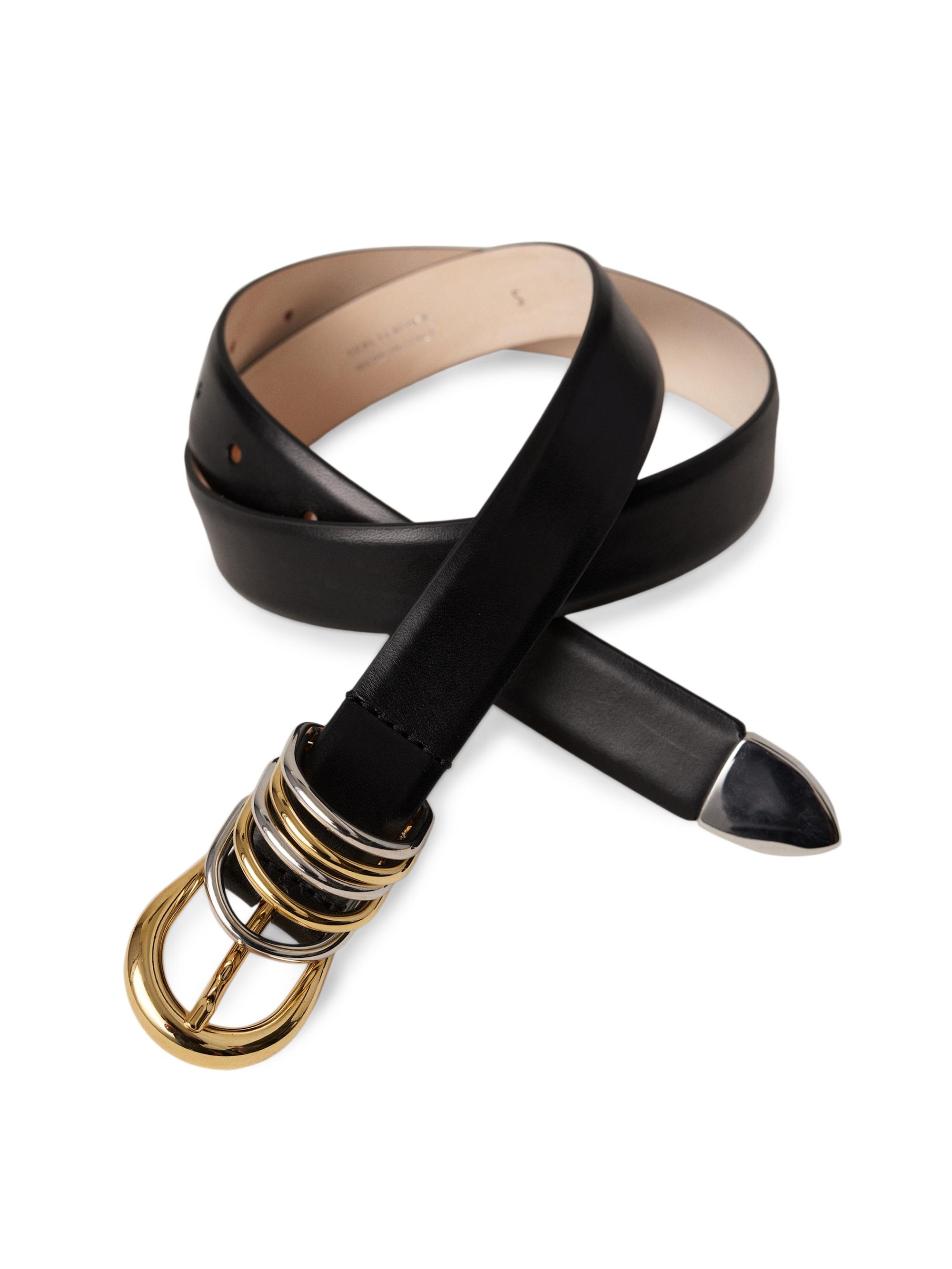 DEHANCHE Hollyhock レザーベルト 0400021573454_BLACKGOLD?wid=