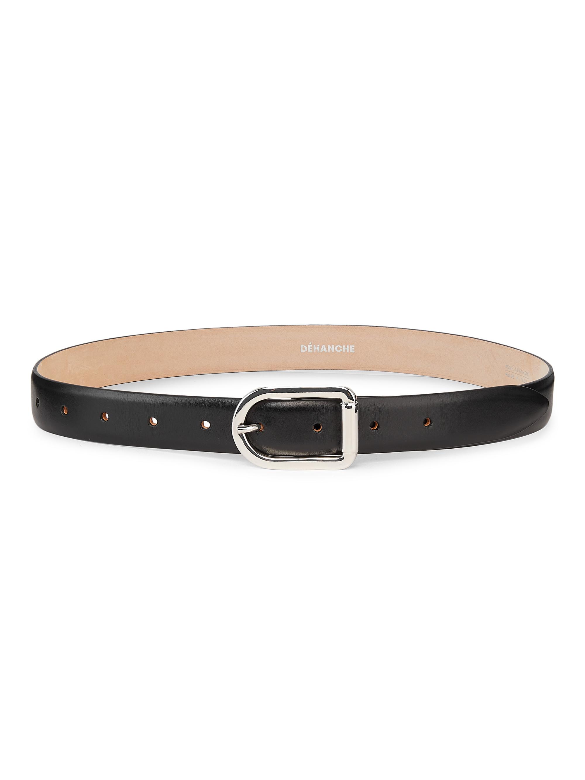 Khaite Julius Leather Belt | Saks Fifth Avenue