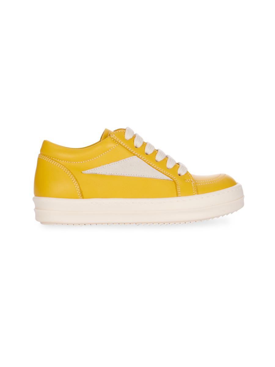 Rick Owens Little Kid's & Kid's Vintage Leather Lace-Up Low